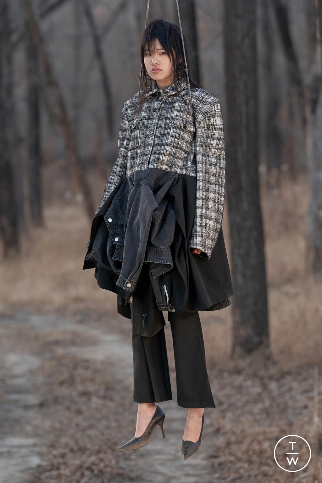 Fashion Week London Fall/Winter 2021 look 32 from the Marrknull collection womenswear