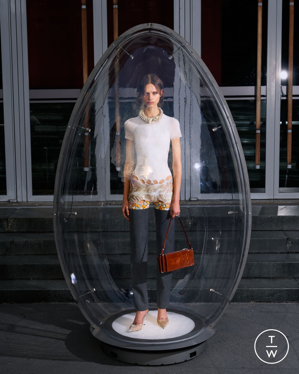 Fashion Week Milan Spring/Summer 2026 look 33 from the DIESEL collection womenswear