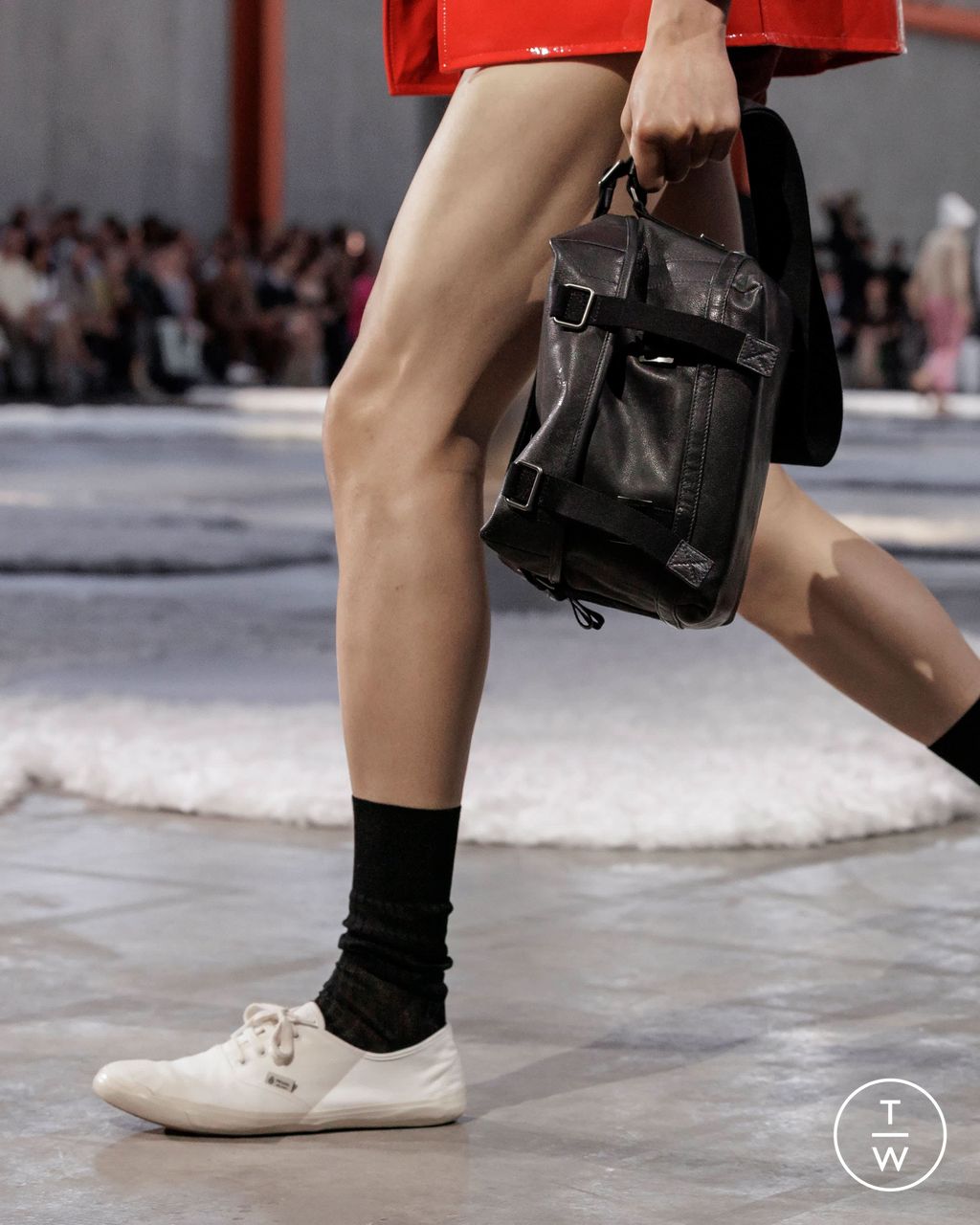 Fashion Week Milan Spring/Summer 2026 look 50 from the Prada collection menswear accessories