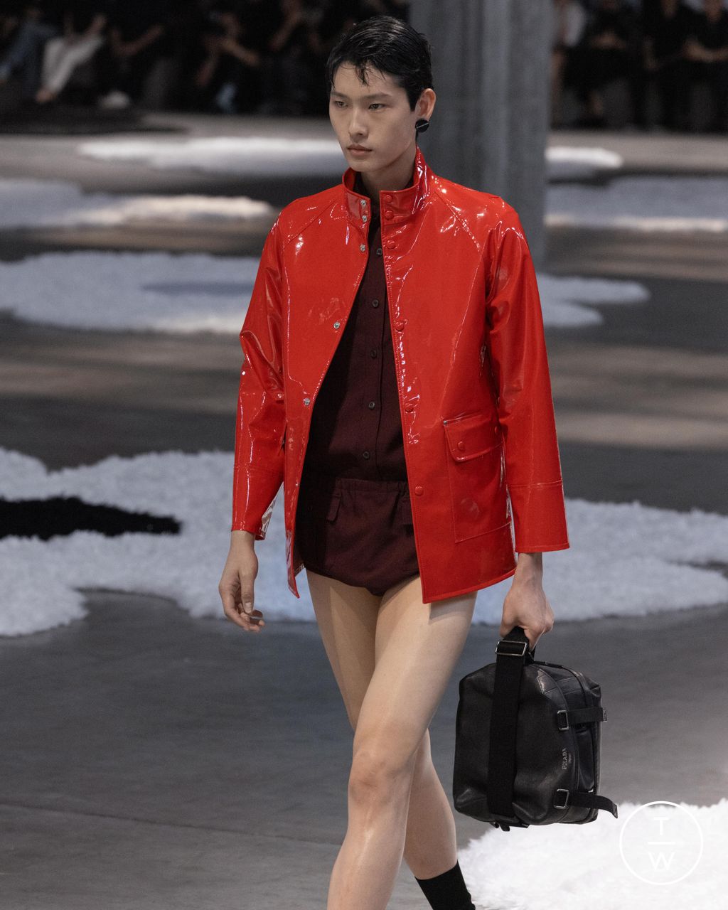 Fashion Week Milan Spring/Summer 2026 look 51 from the Prada collection menswear accessories