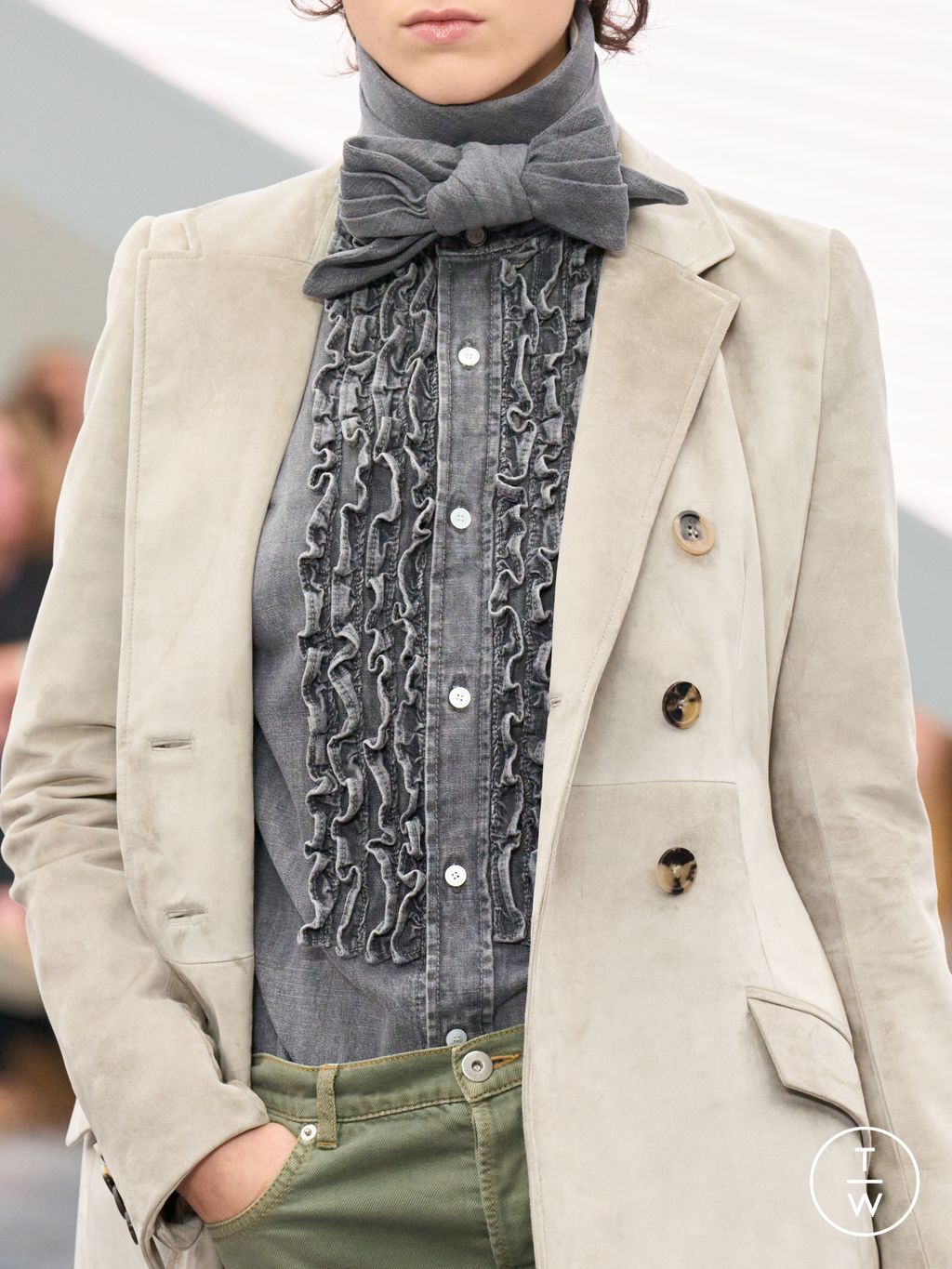 Fashion Week Paris Spring/Summer 2026 look 34 from the Dior collection 女装配饰