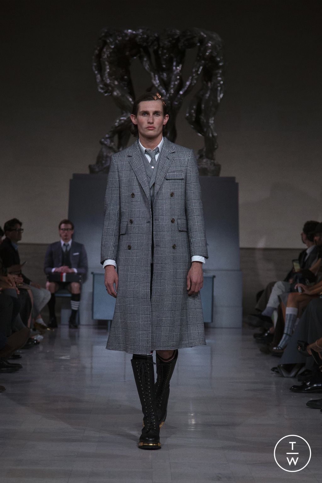 Fashion Week New York Fall/Winter 2026 look 34 de la collection Thom Browne womenswear