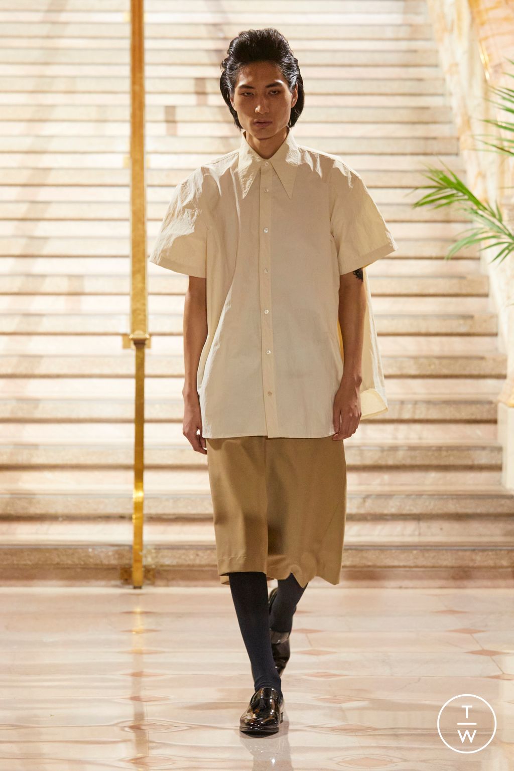 Fashion Week New York Spring/Summer 2024 look 34 de la collection Willy Chavarria menswear