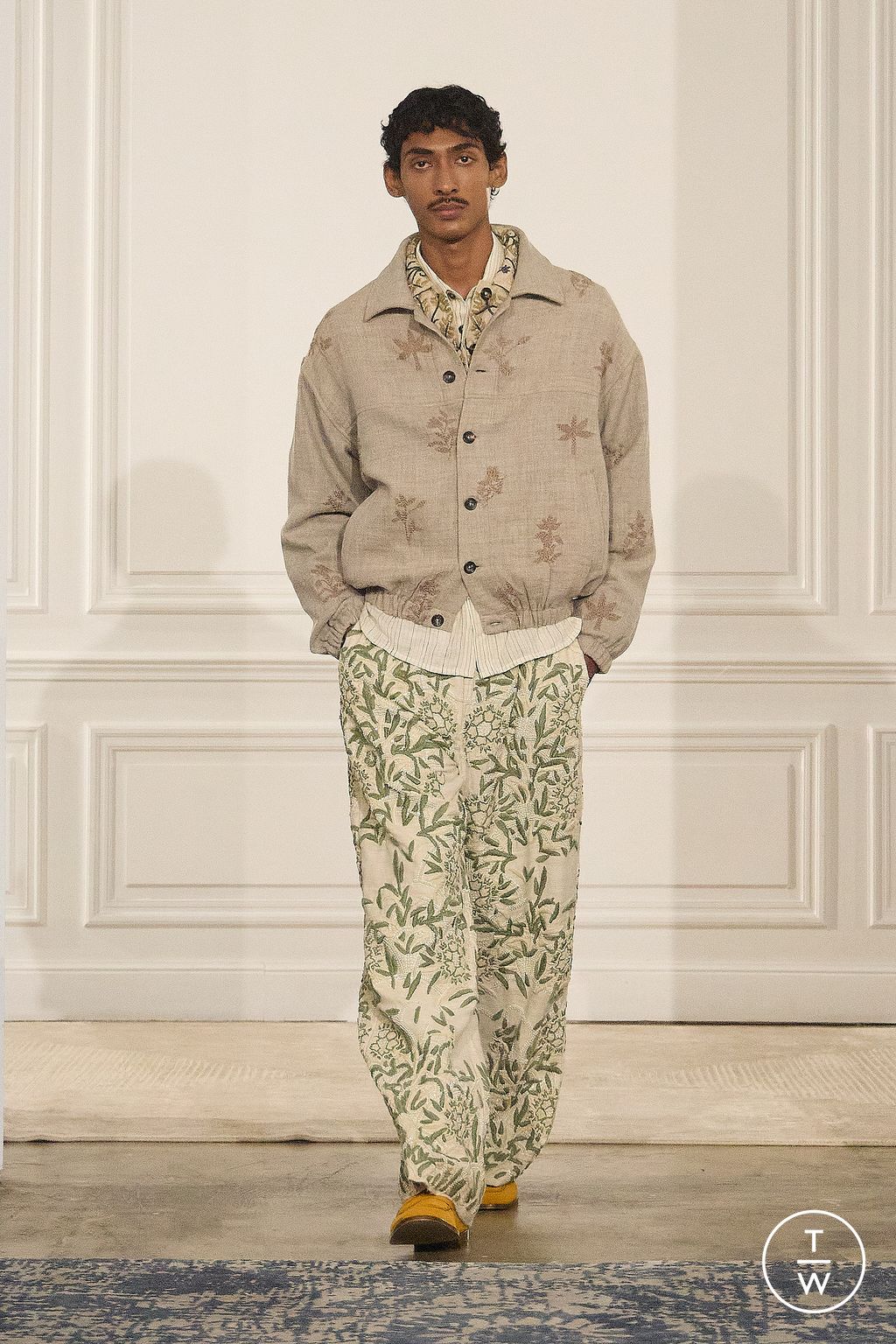 Fashion Week Paris Fall/Winter 2026 look 34 de la collection Kartik Research menswear