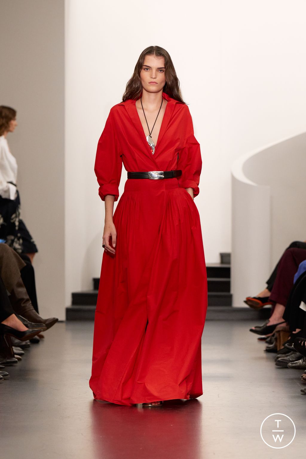 Fashion Week New York Spring/Summer 2026 look 35 from the Ralph Lauren collection womenswear