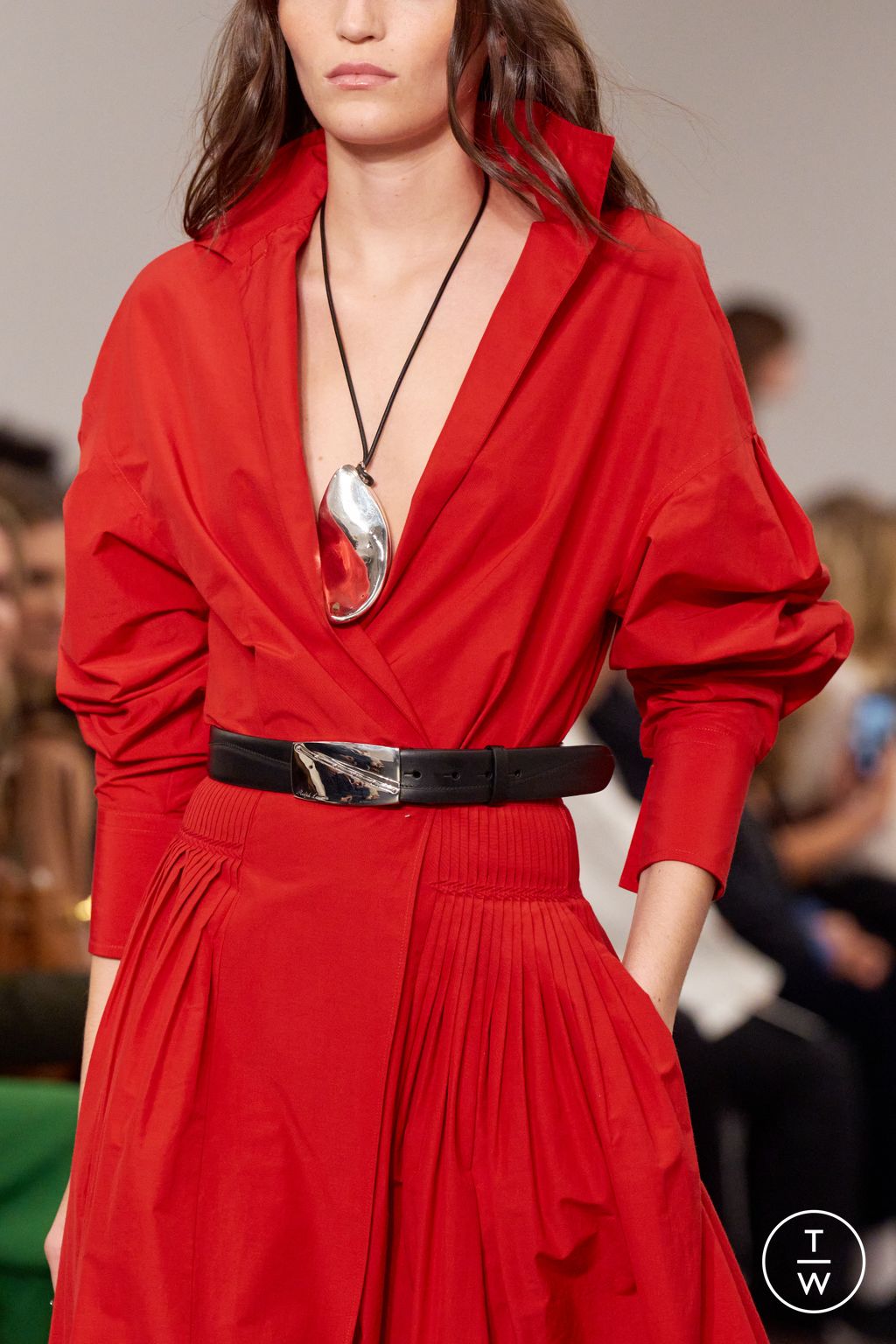 Fashion Week New York Spring/Summer 2026 look 35 from the Ralph Lauren collection womenswear accessories