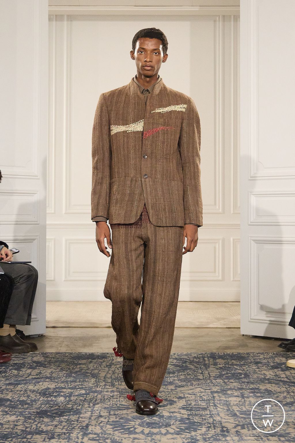 Fashion Week Paris Fall/Winter 2026 look 35 de la collection Kartik Research menswear