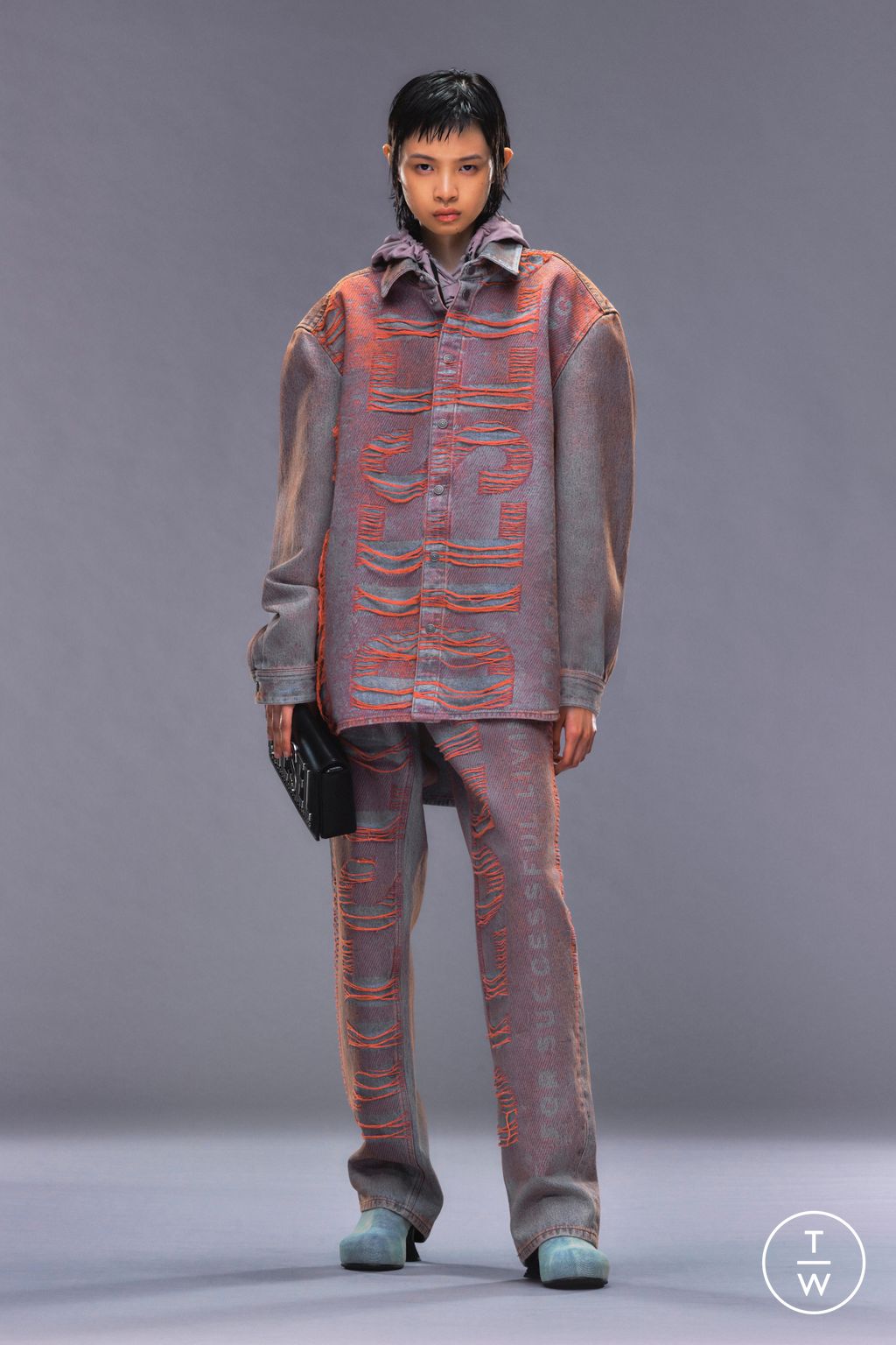 Fashion Week Milan Resort 2024 look 36 from the DIESEL collection 女装