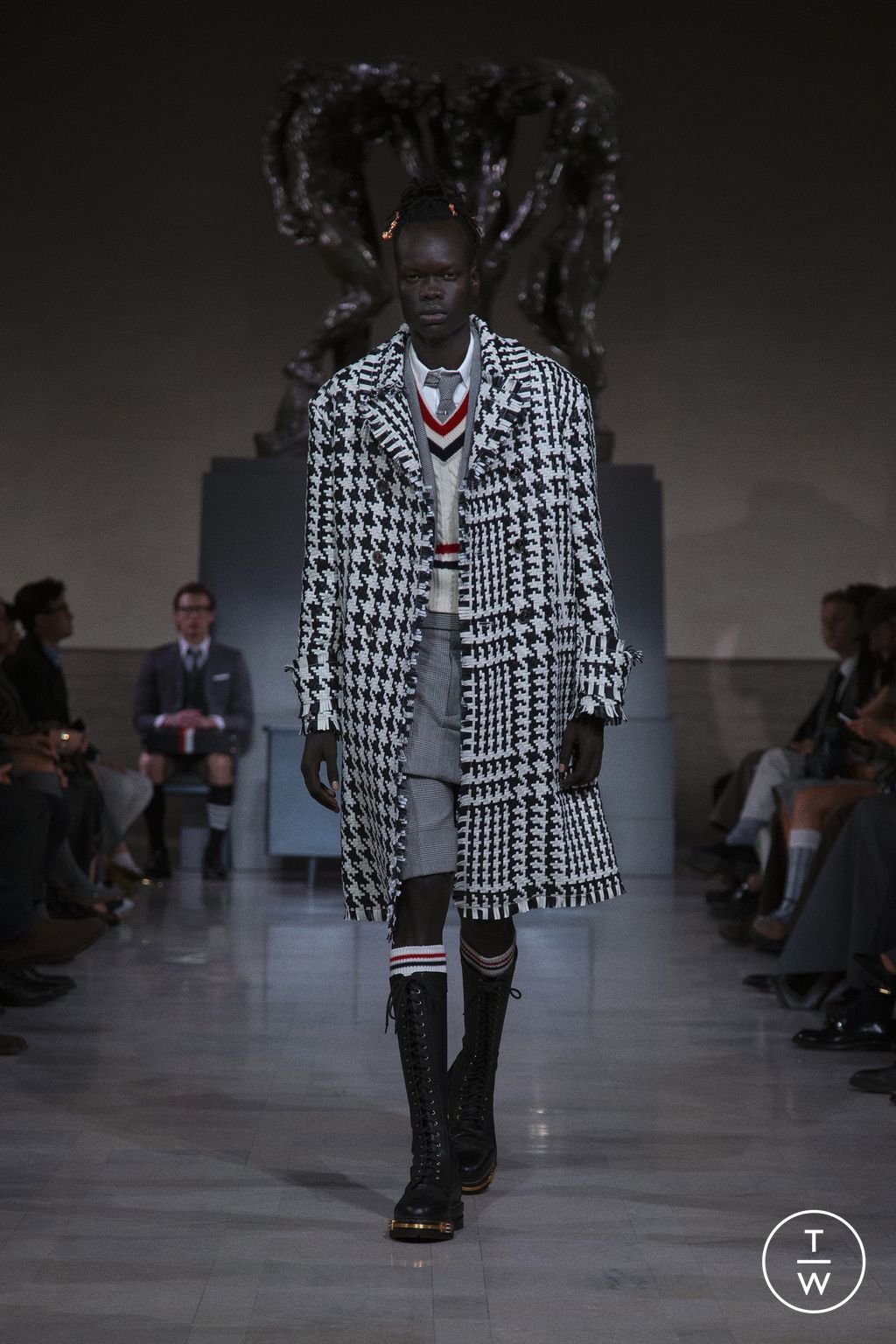 Fashion Week New York Fall/Winter 2026 look 36 de la collection Thom Browne womenswear