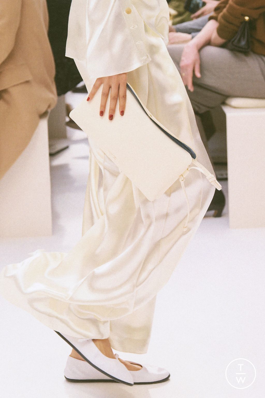 Fashion Week Paris Fall/Winter 2026 look 49 from the Celine collection womenswear accessories