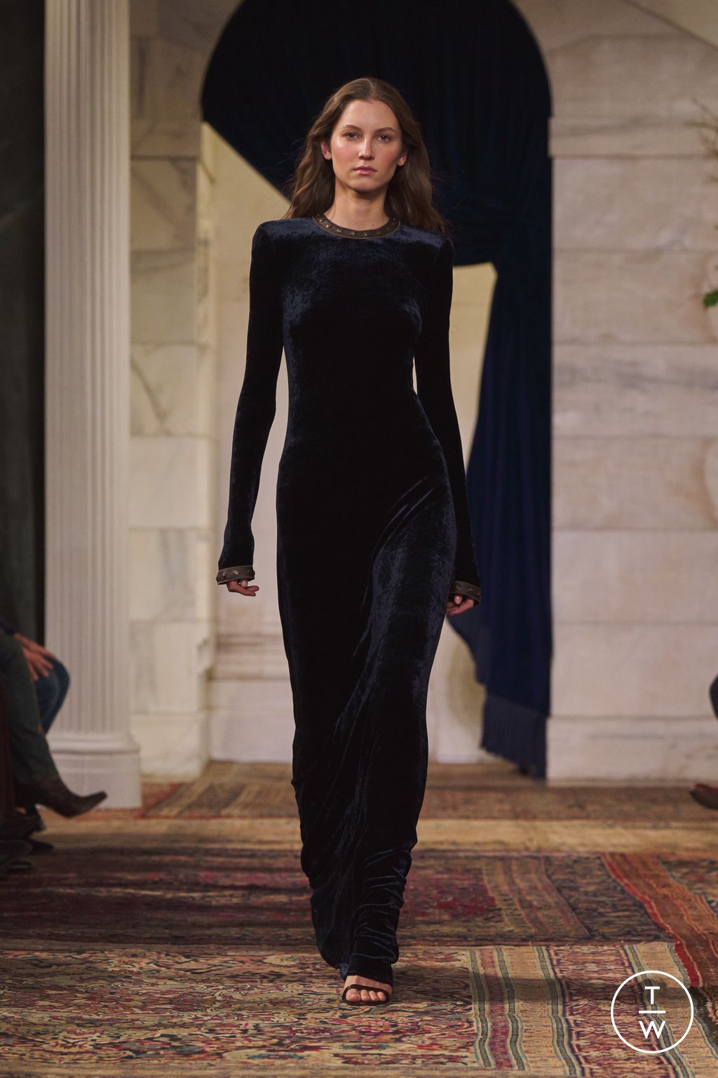 Fashion Week New York Fall/Winter 2026 look 37 from the Ralph Lauren collection womenswear