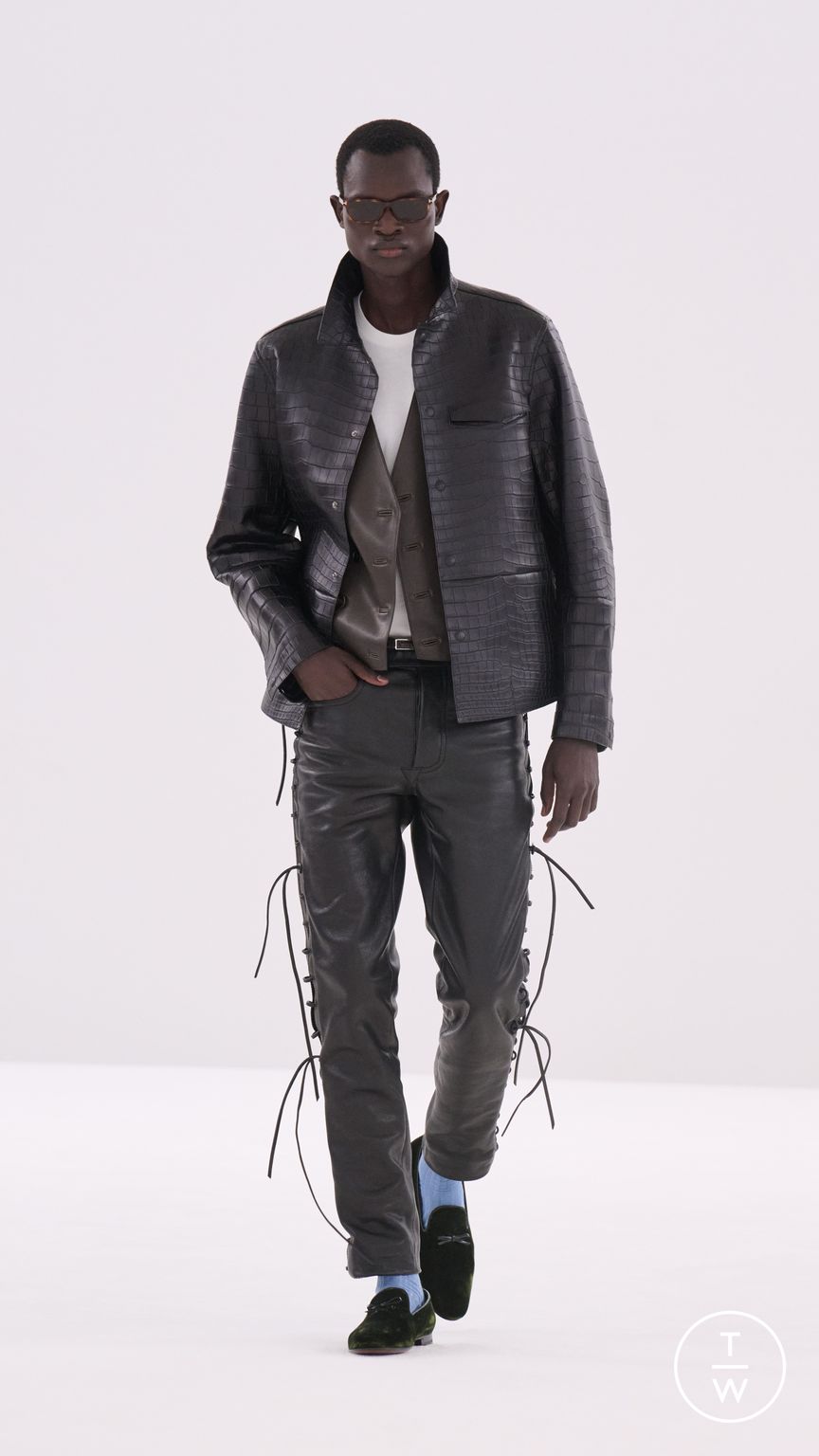 Fashion Week Paris Fall/Winter 2026 look 35 de la collection Tom Ford womenswear