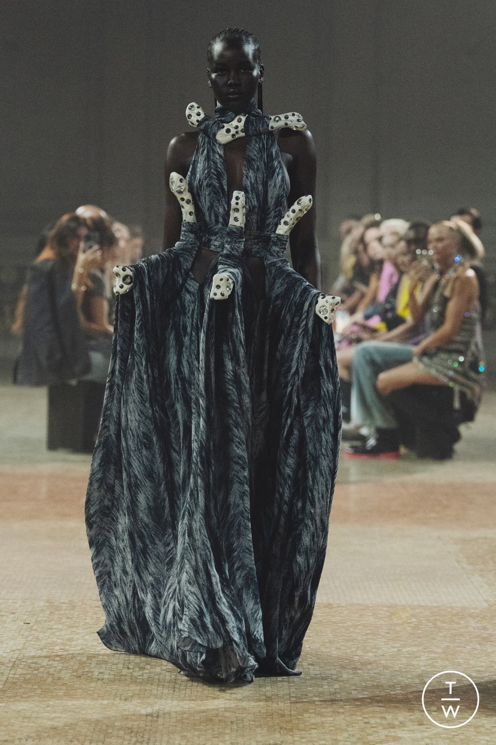 Fashion Week New York Fall/Winter 2023 look 37 from the Area collection womenswear
