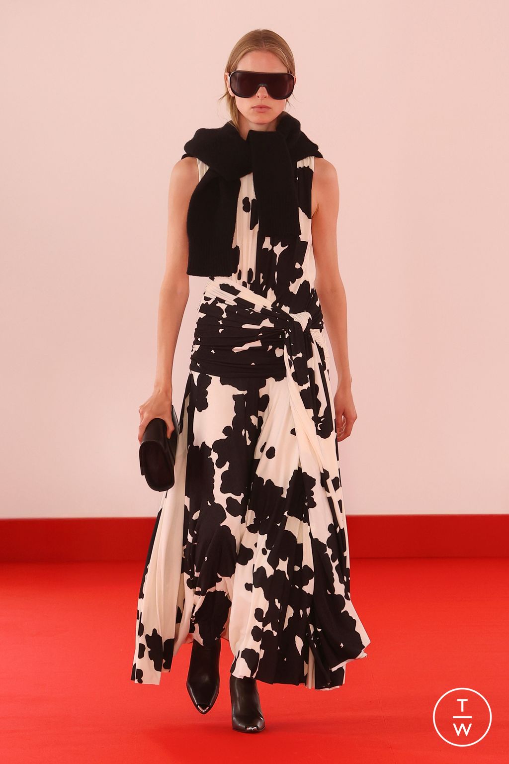 Fashion Week New York Spring/Summer 2026 look 37 de la collection Brandon Maxwell womenswear