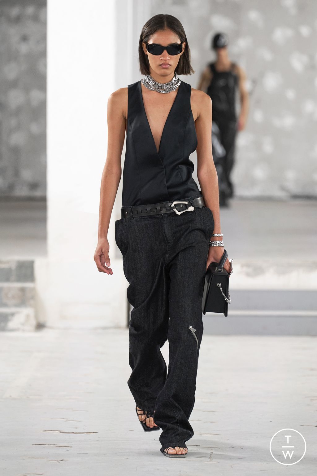 Fashion Week Paris Spring/Summer 2023 look 37 from the Heliot Emil collection womenswear
