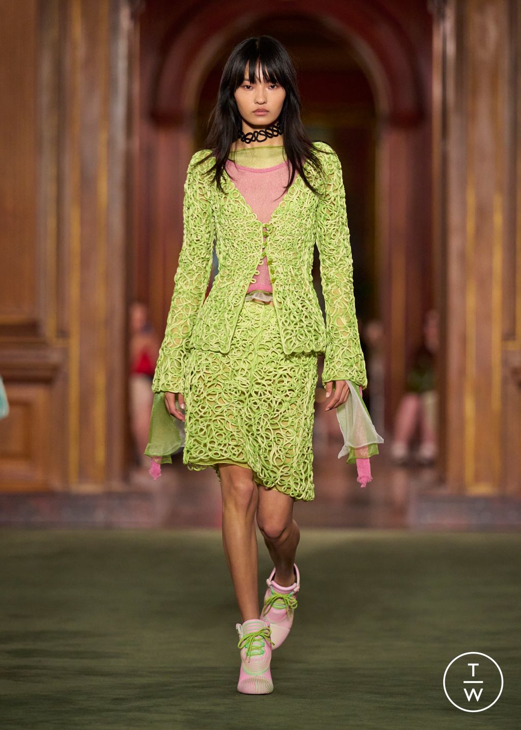Fashion Week Paris Resort 2027 look 37 from the Louis Vuitton collection womenswear