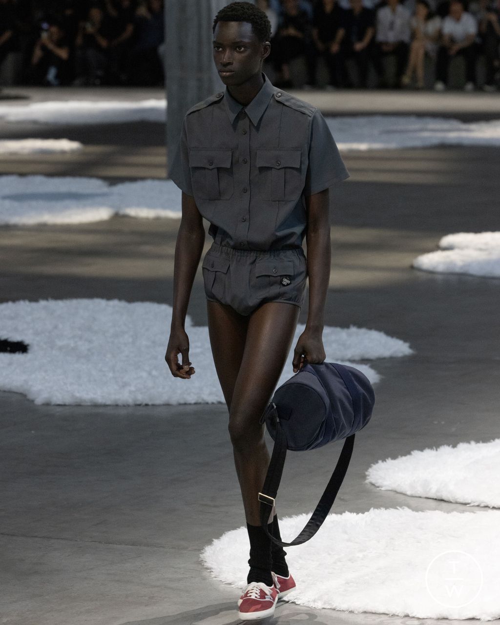 Fashion Week Milan Spring/Summer 2026 look 58 from the Prada collection menswear accessories