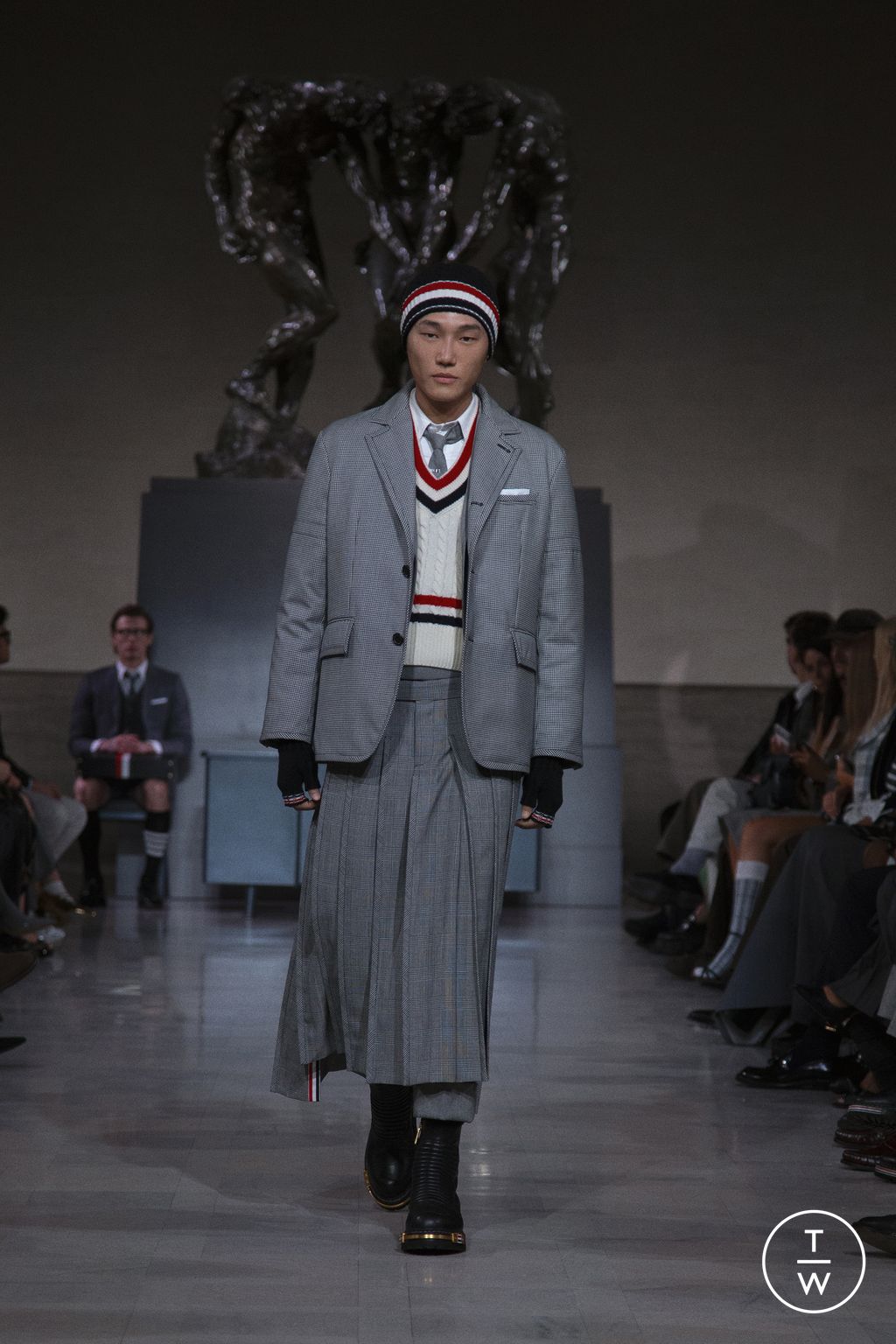 Fashion Week New York Fall/Winter 2026 look 38 de la collection Thom Browne womenswear