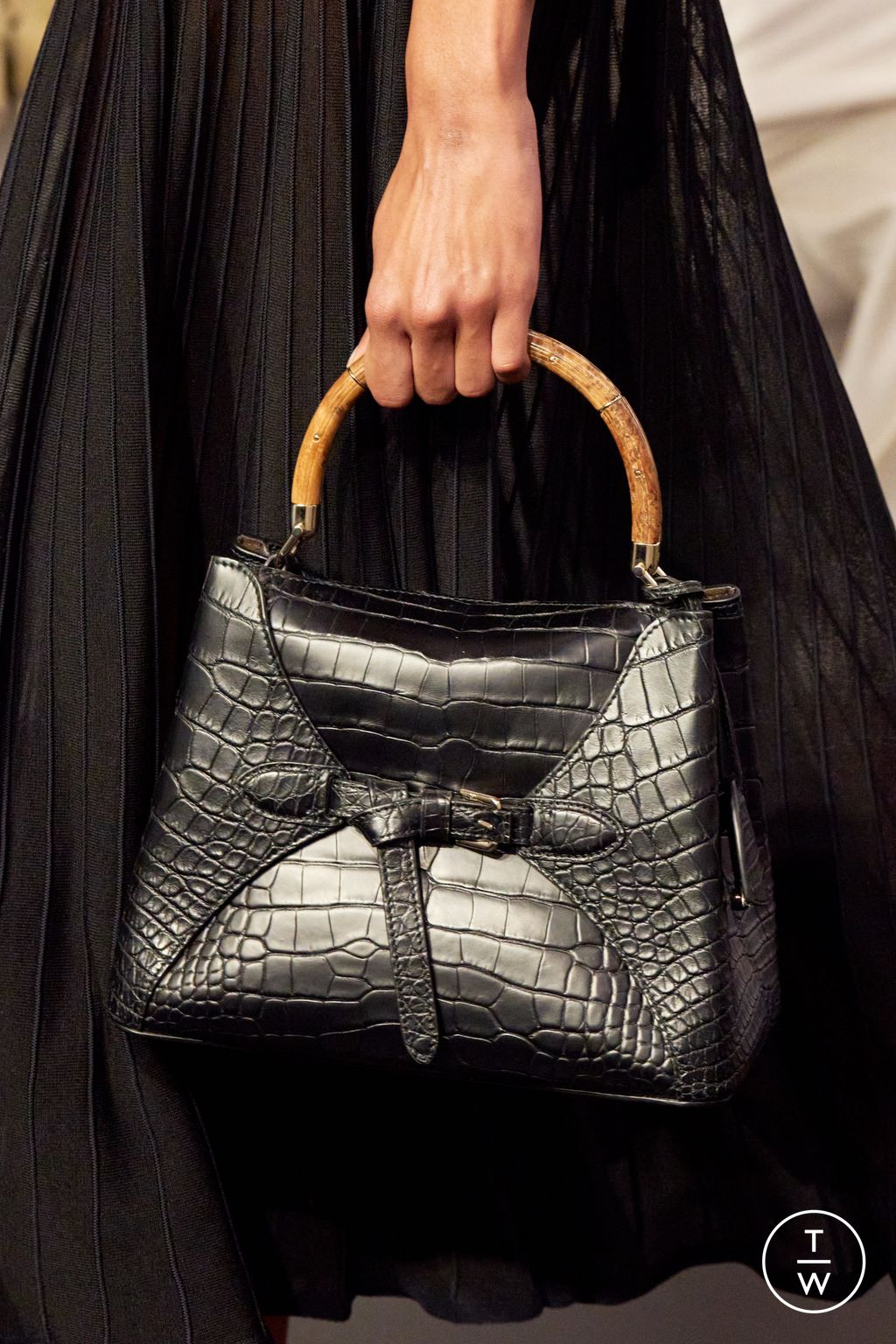 Fashion Week New York Spring/Summer 2026 look 38 from the Ralph Lauren collection 女装配饰