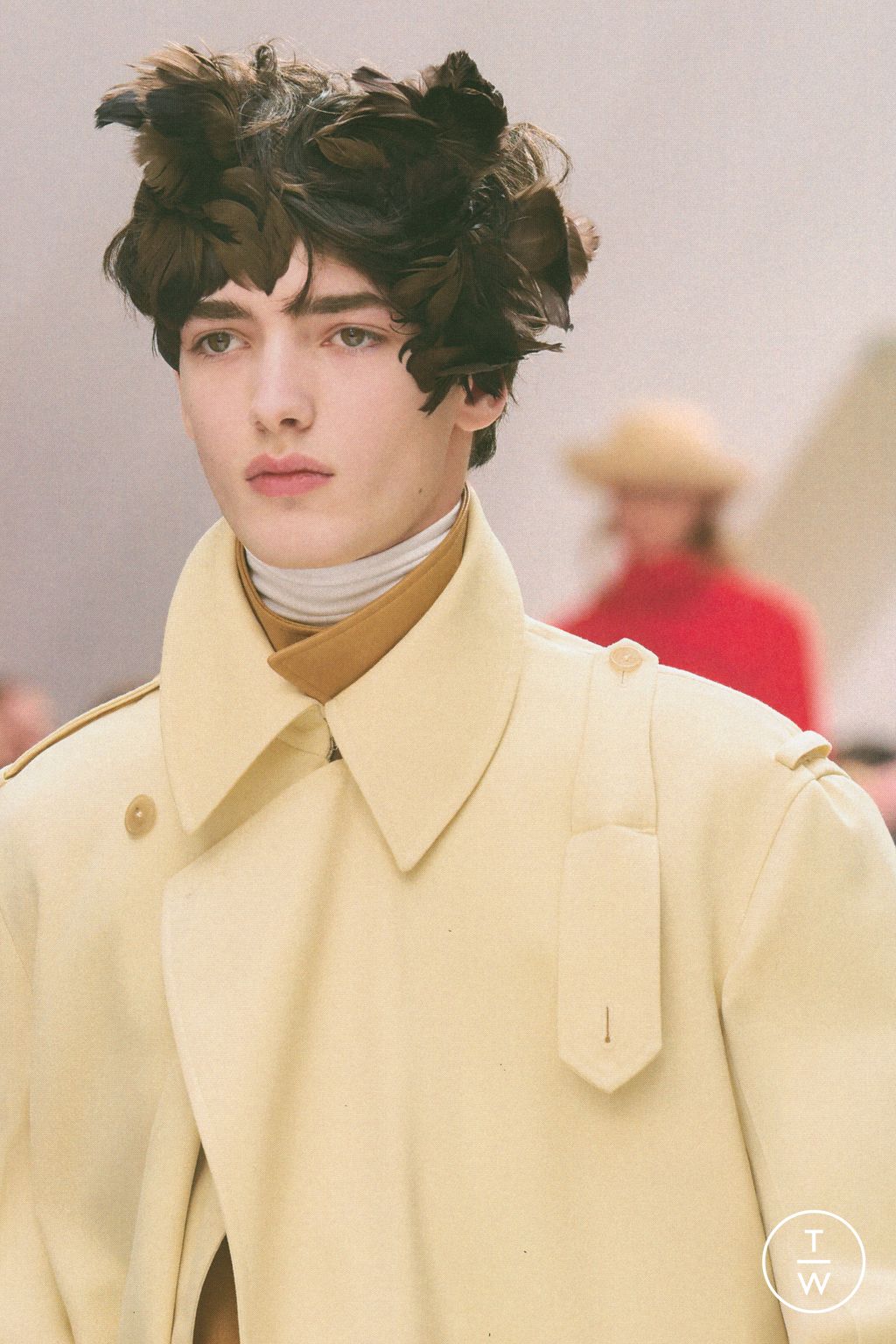 Fashion Week Paris Fall/Winter 2026 look 51 from the Celine collection womenswear accessories