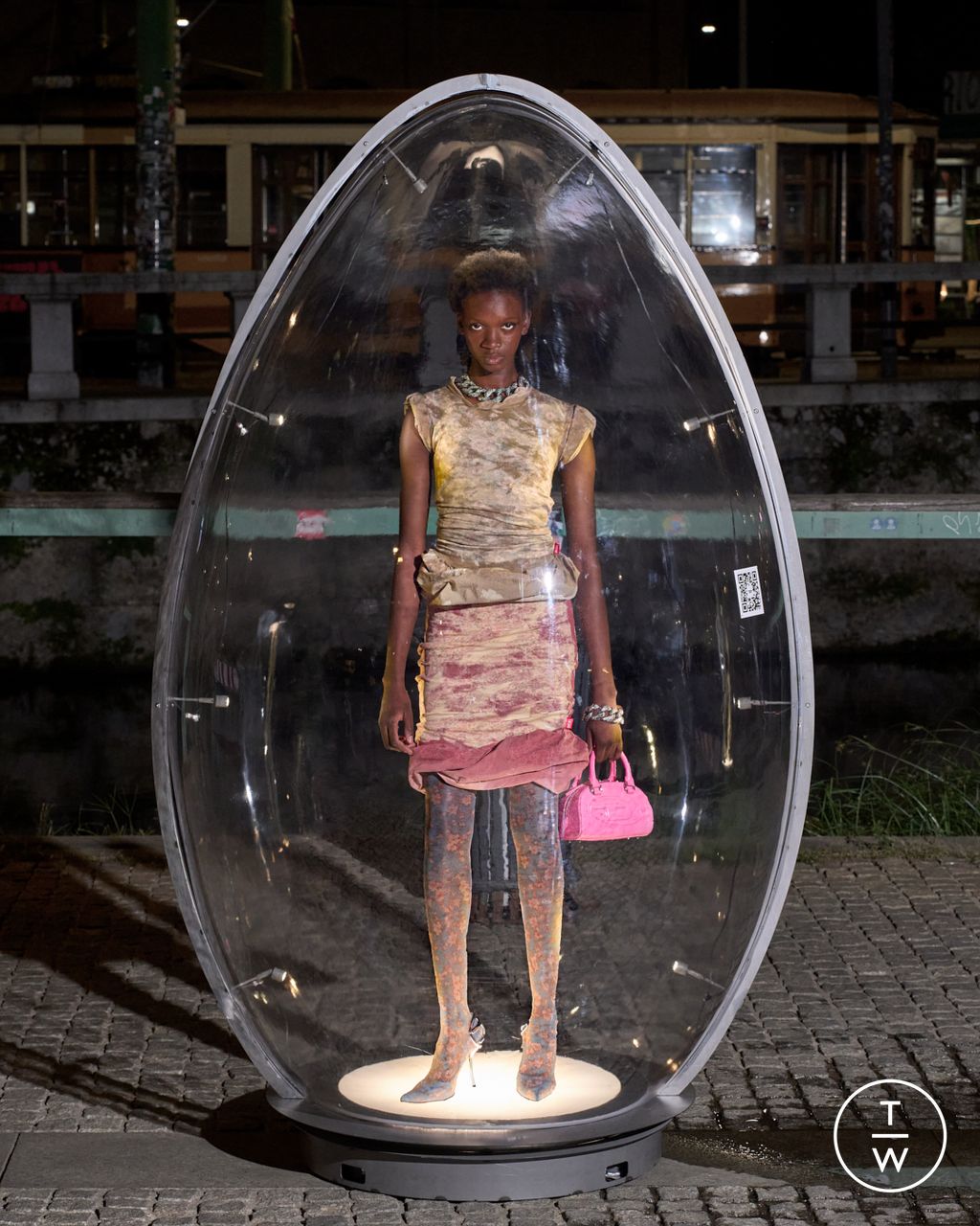 Fashion Week Milan Spring/Summer 2026 look 39 from the DIESEL collection womenswear
