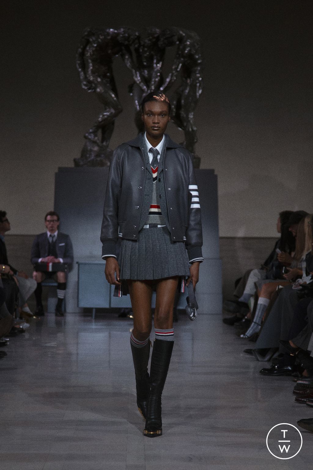 Fashion Week New York Fall/Winter 2026 look 39 de la collection Thom Browne womenswear