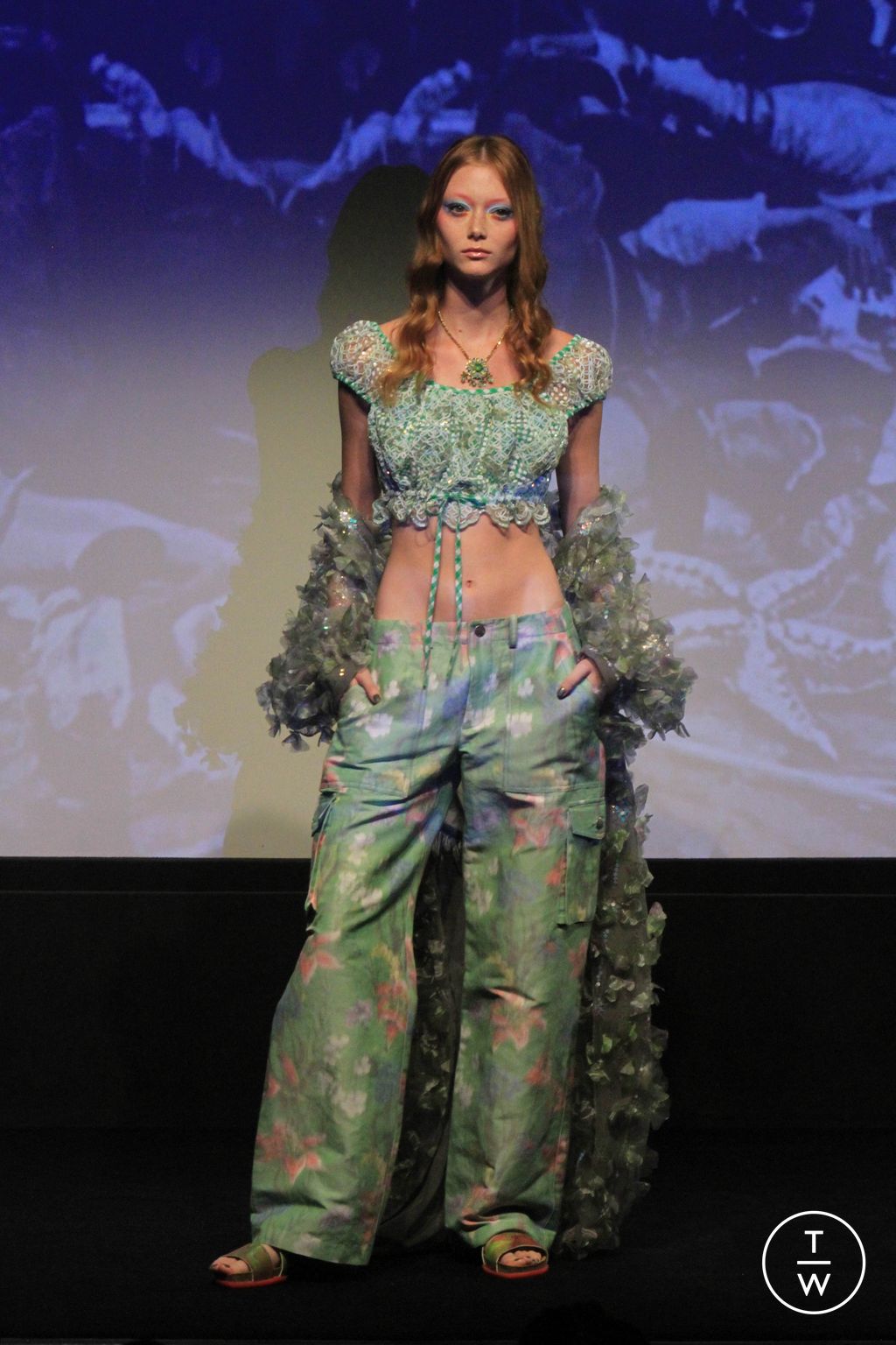 Fashion Week New York Spring/Summer 2024 look 3 de la collection Anna Sui womenswear
