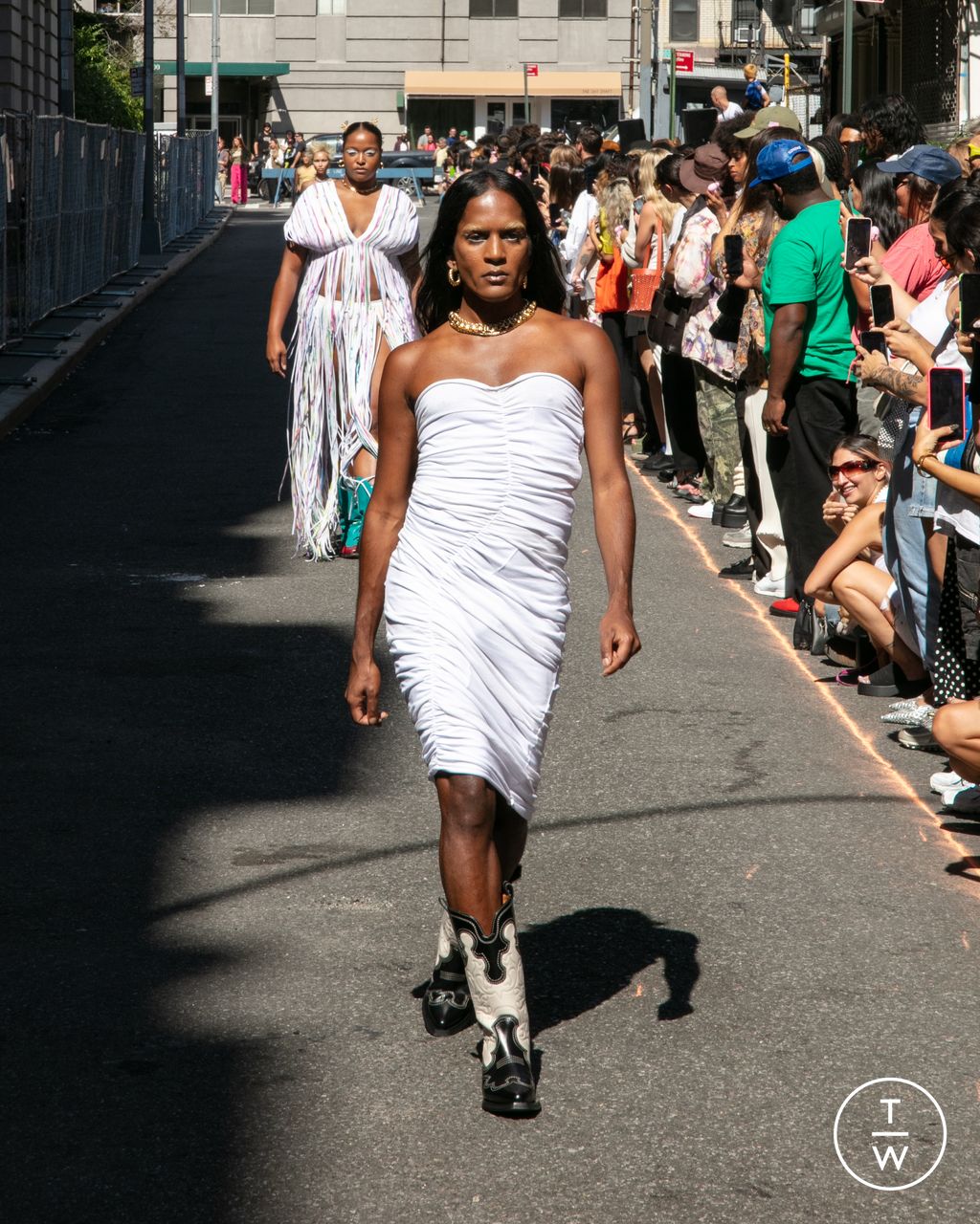 Fashion Week New York Spring/Summer 2023 look 4 from the Nguyen Inc collection womenswear
