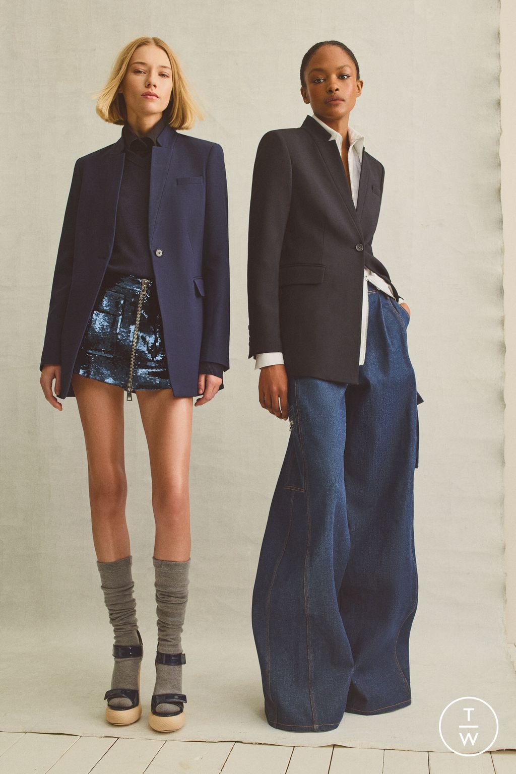 Fashion Week New York Pre-Fall 2023 look 4 de la collection Brandon Maxwell womenswear