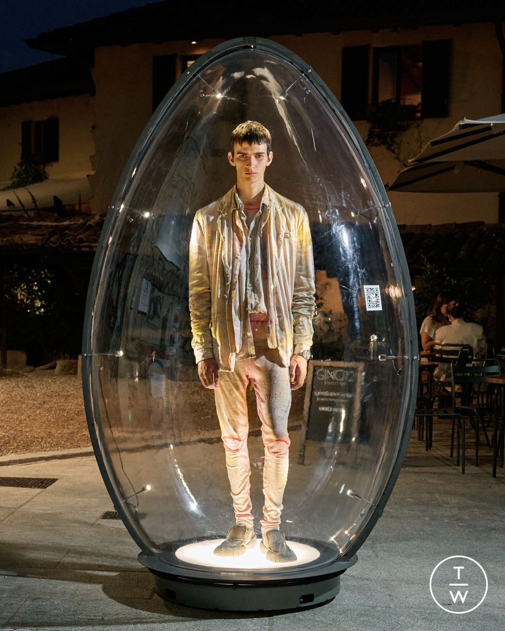 Fashion Week Milan Spring/Summer 2026 look 40 from the DIESEL collection womenswear