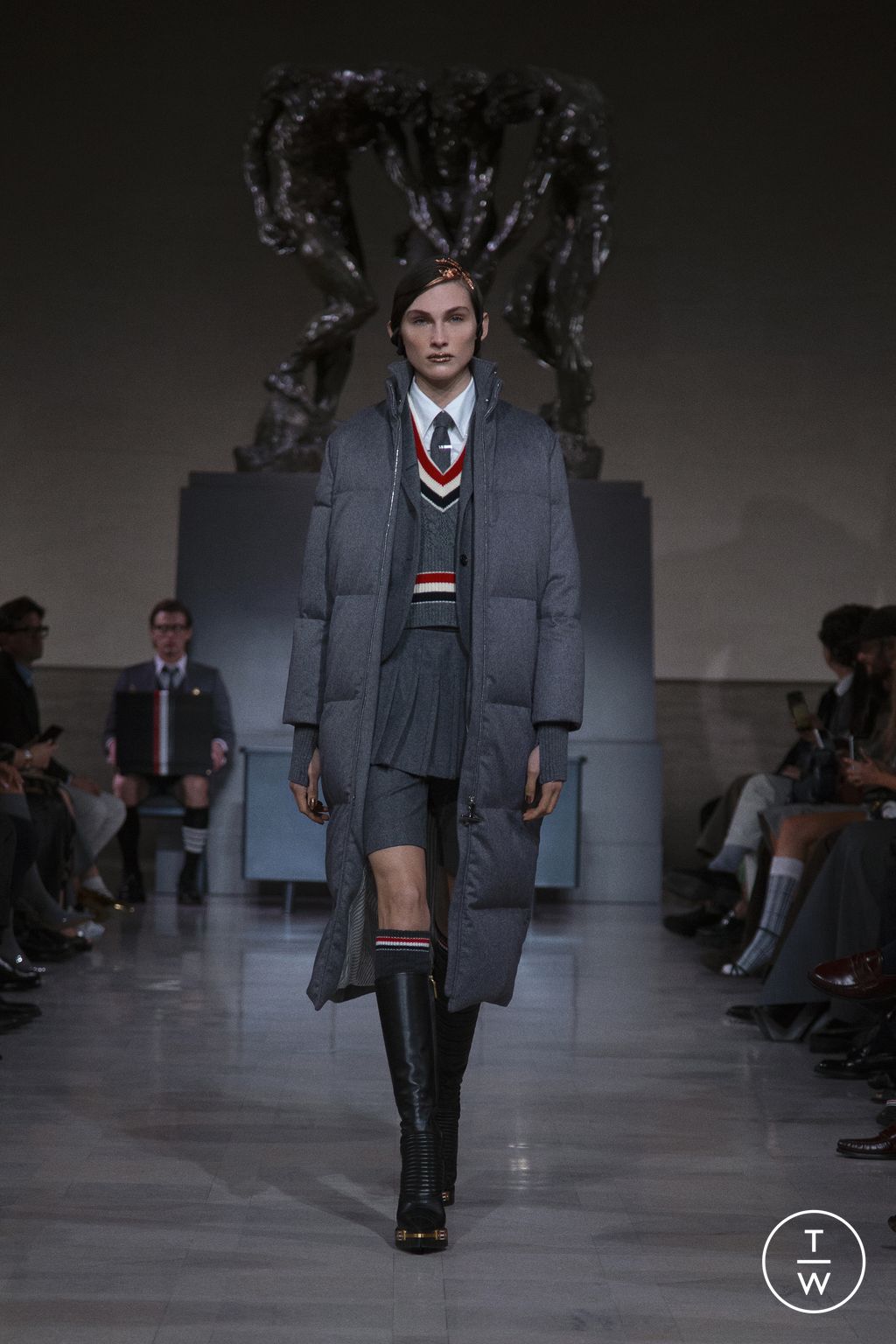 Fashion Week New York Fall/Winter 2026 look 41 de la collection Thom Browne womenswear