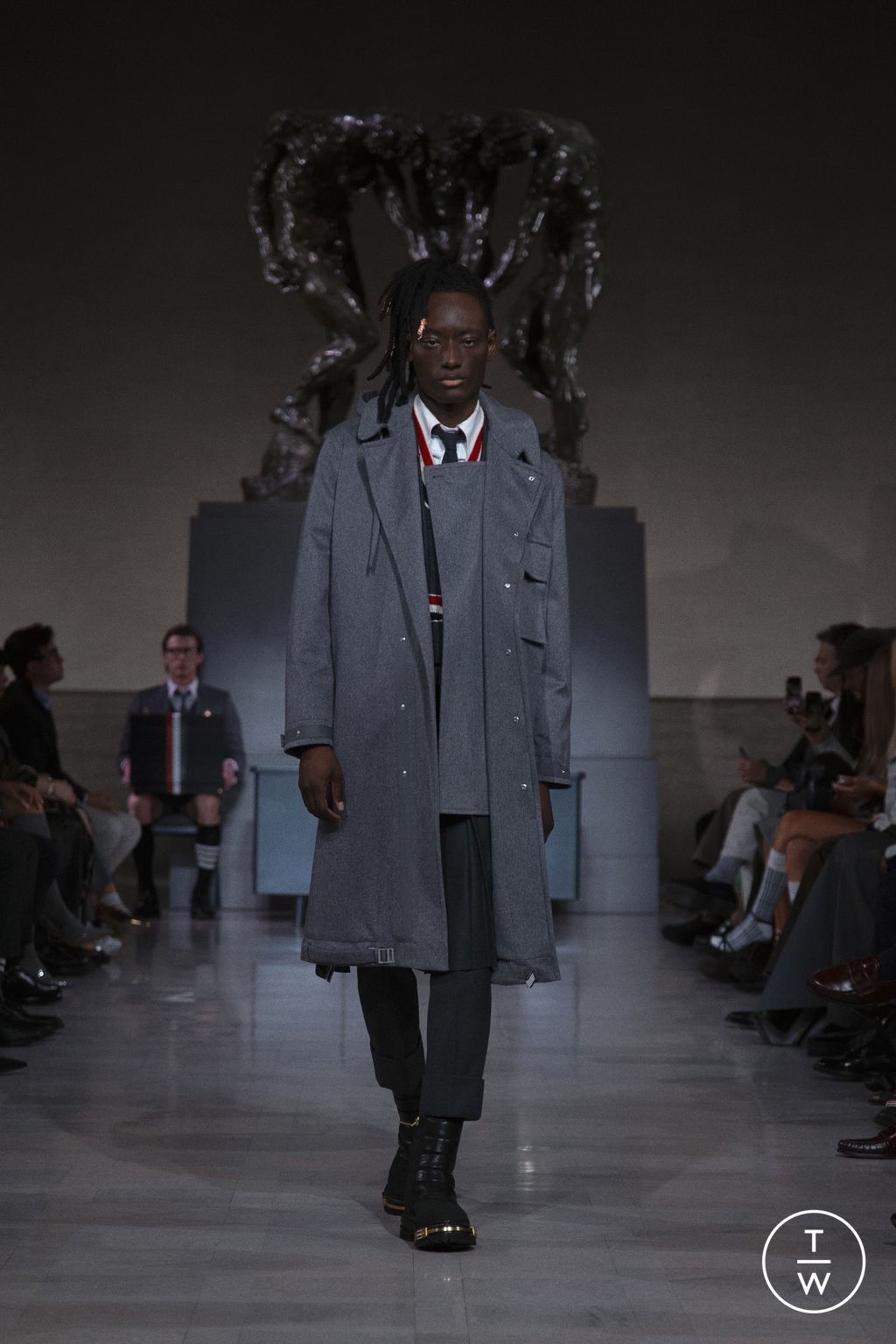 Fashion Week New York Fall/Winter 2026 look 42 de la collection Thom Browne womenswear