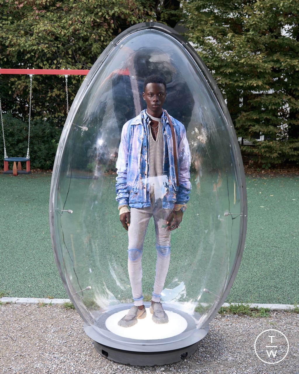 Fashion Week Milan Spring/Summer 2026 look 42 from the DIESEL collection womenswear