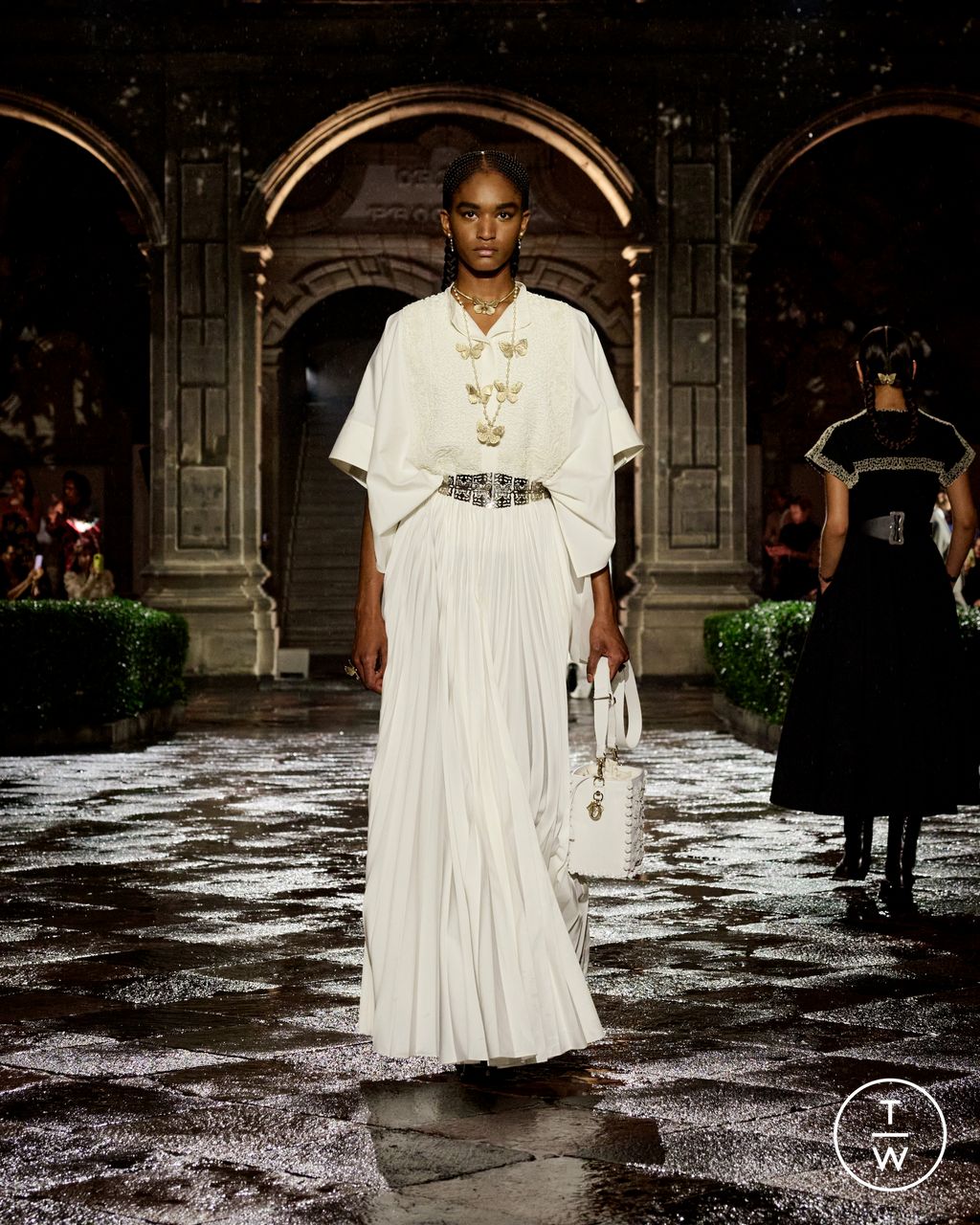 Fashion Week Paris Resort 2024 look 42 de la collection Christian Dior womenswear