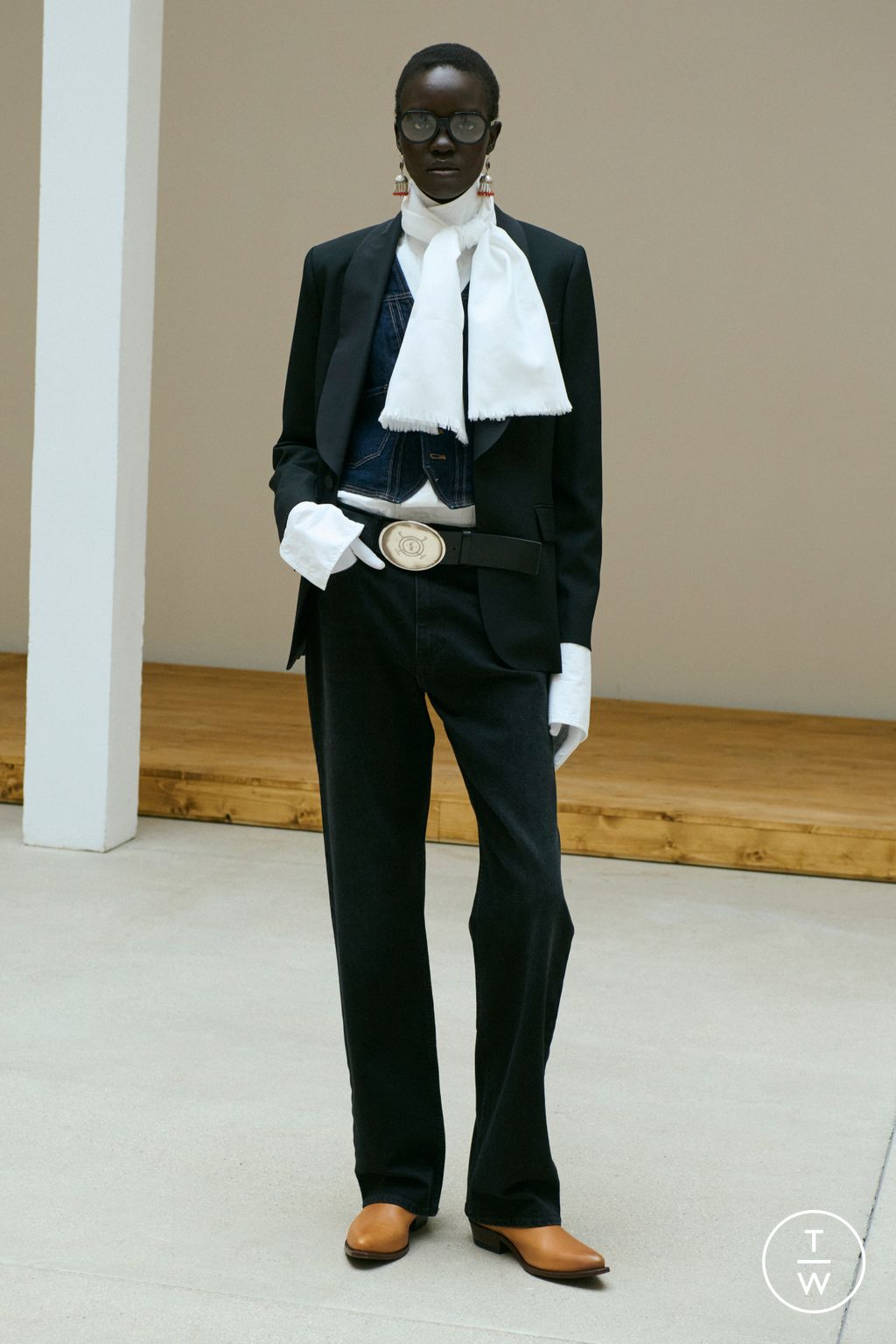 Fashion Week New York Fall/Winter 2026 look 42 from the Polo Ralph Lauren collection 女装