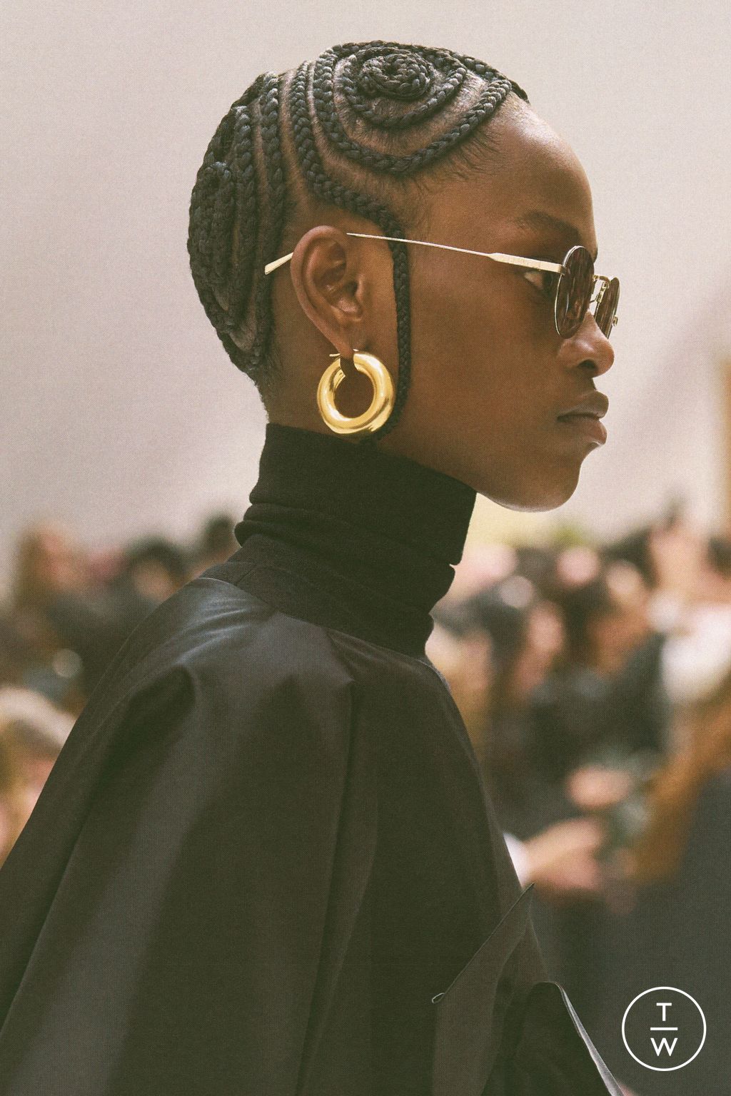 Fashion Week Paris Fall/Winter 2026 look 58 from the Celine collection womenswear accessories