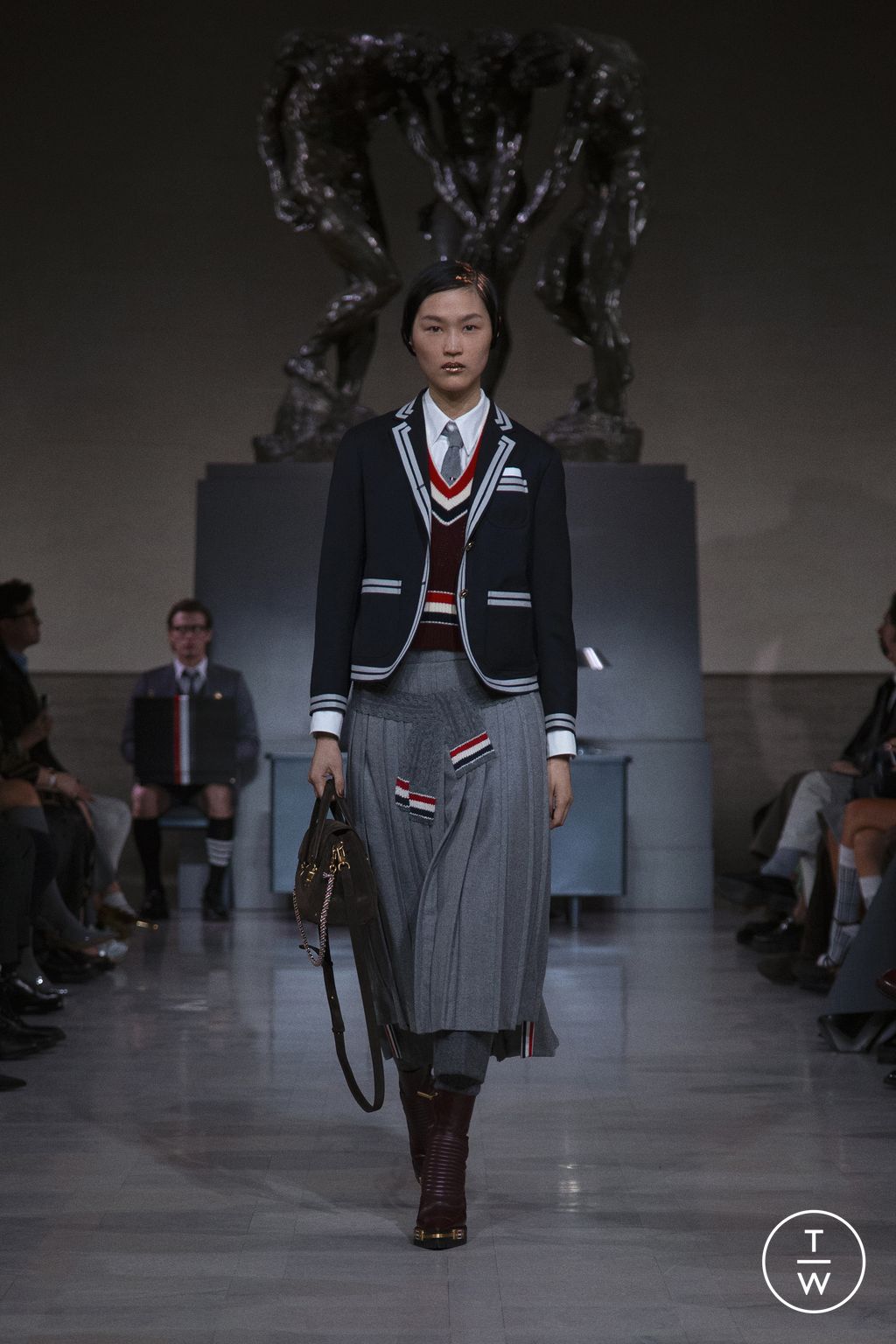 Fashion Week New York Fall/Winter 2026 look 44 de la collection Thom Browne womenswear