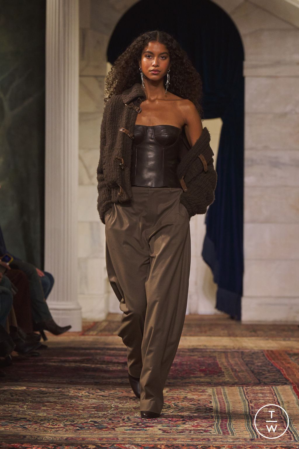 Fashion Week New York Fall/Winter 2026 look 44 de la collection Ralph Lauren womenswear