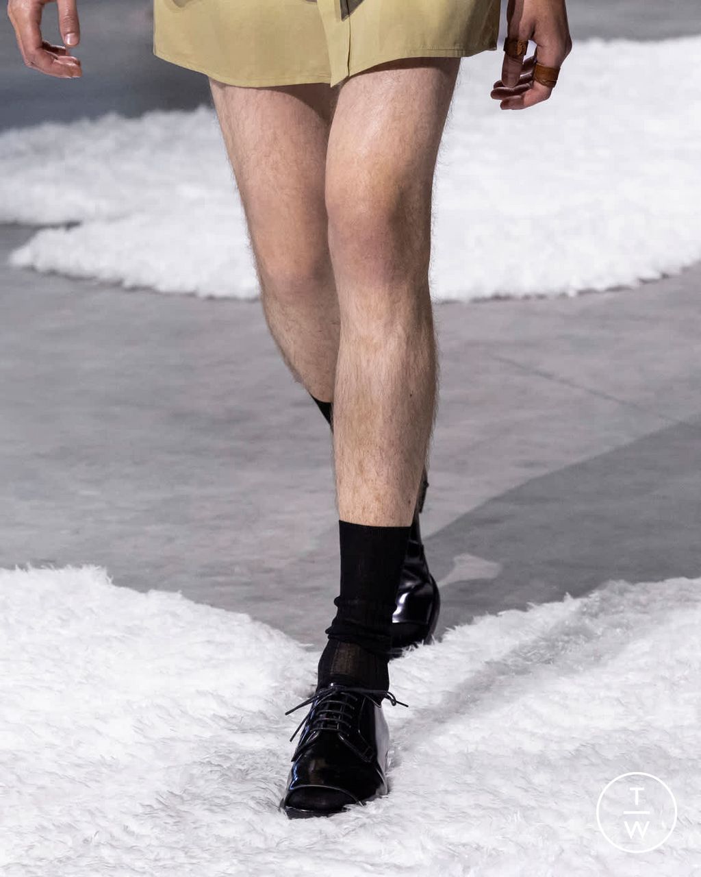 Fashion Week Milan Spring/Summer 2026 look 61 from the Prada collection menswear accessories