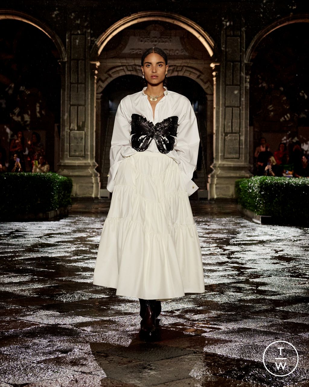 Fashion Week Paris Resort 2024 look 45 from the Christian Dior collection womenswear