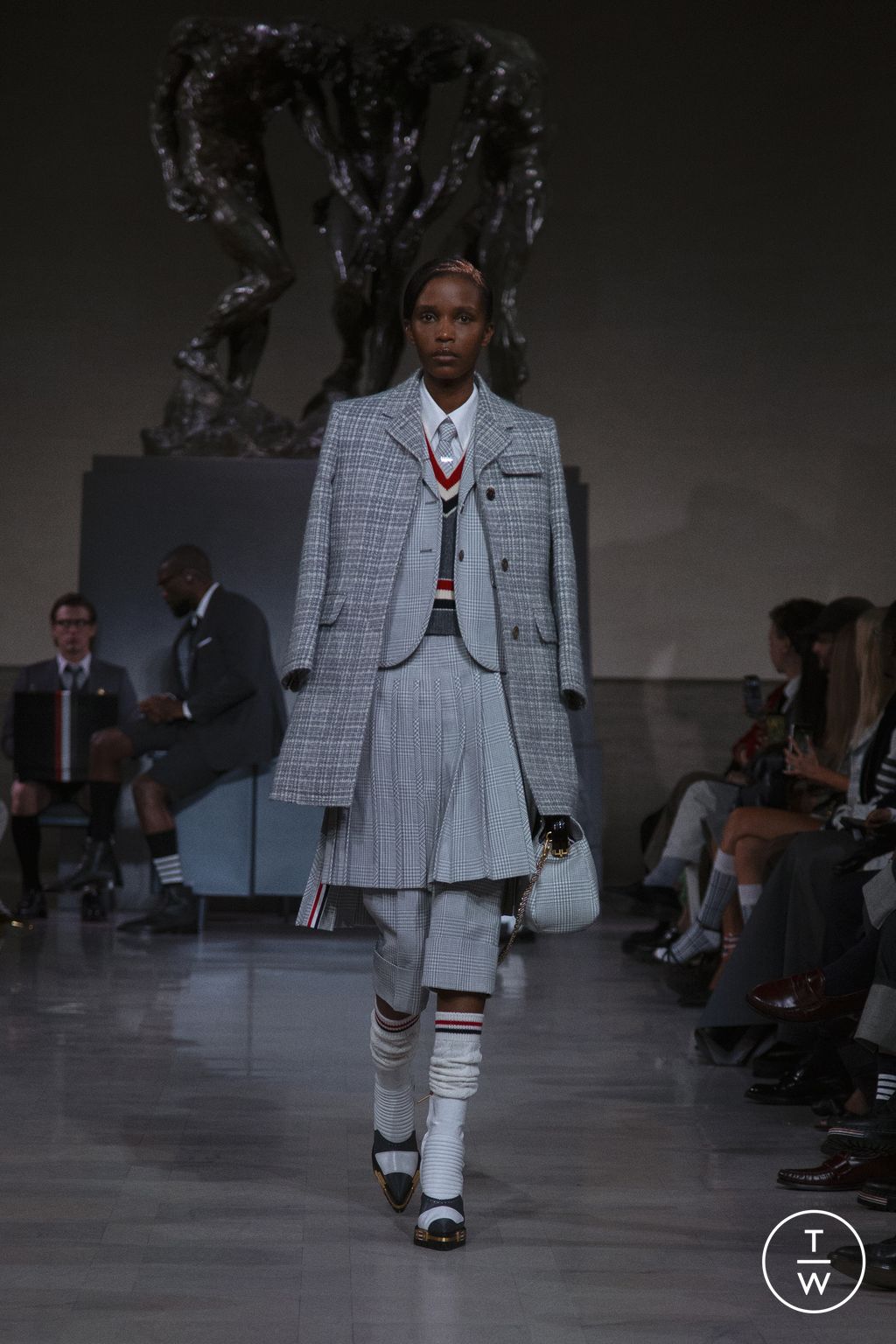 Fashion Week New York Fall/Winter 2026 look 46 de la collection Thom Browne womenswear