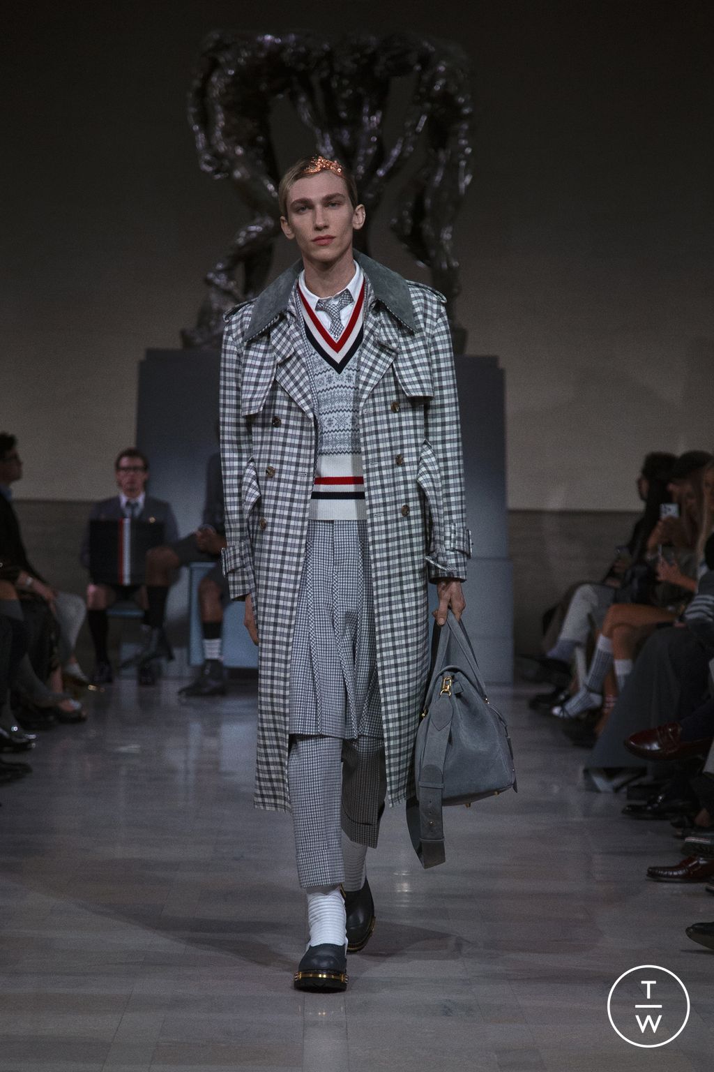Fashion Week New York Fall/Winter 2026 look 47 de la collection Thom Browne womenswear