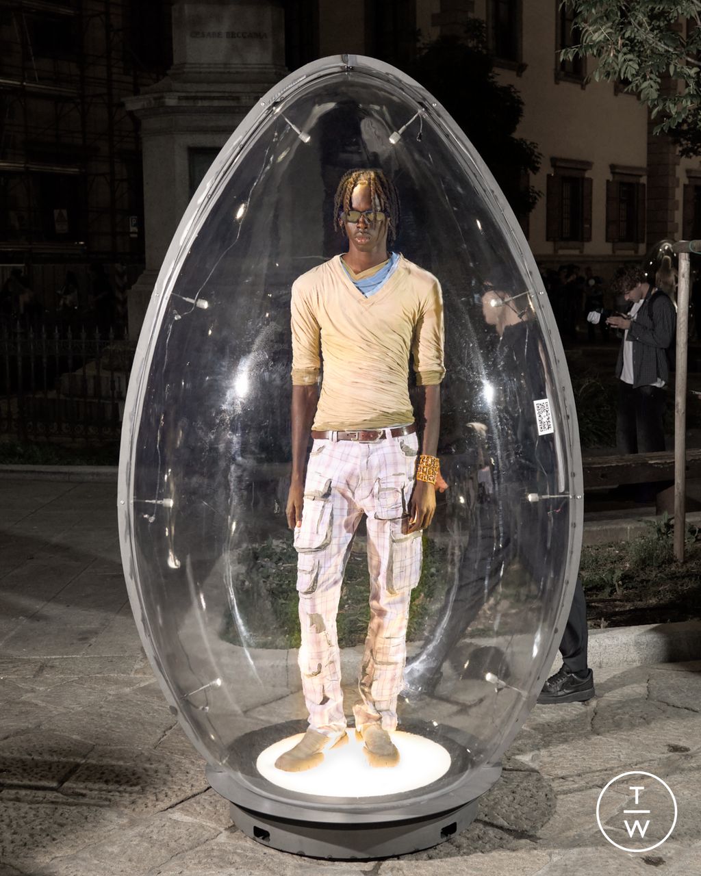 Fashion Week Milan Spring/Summer 2026 look 47 from the DIESEL collection womenswear