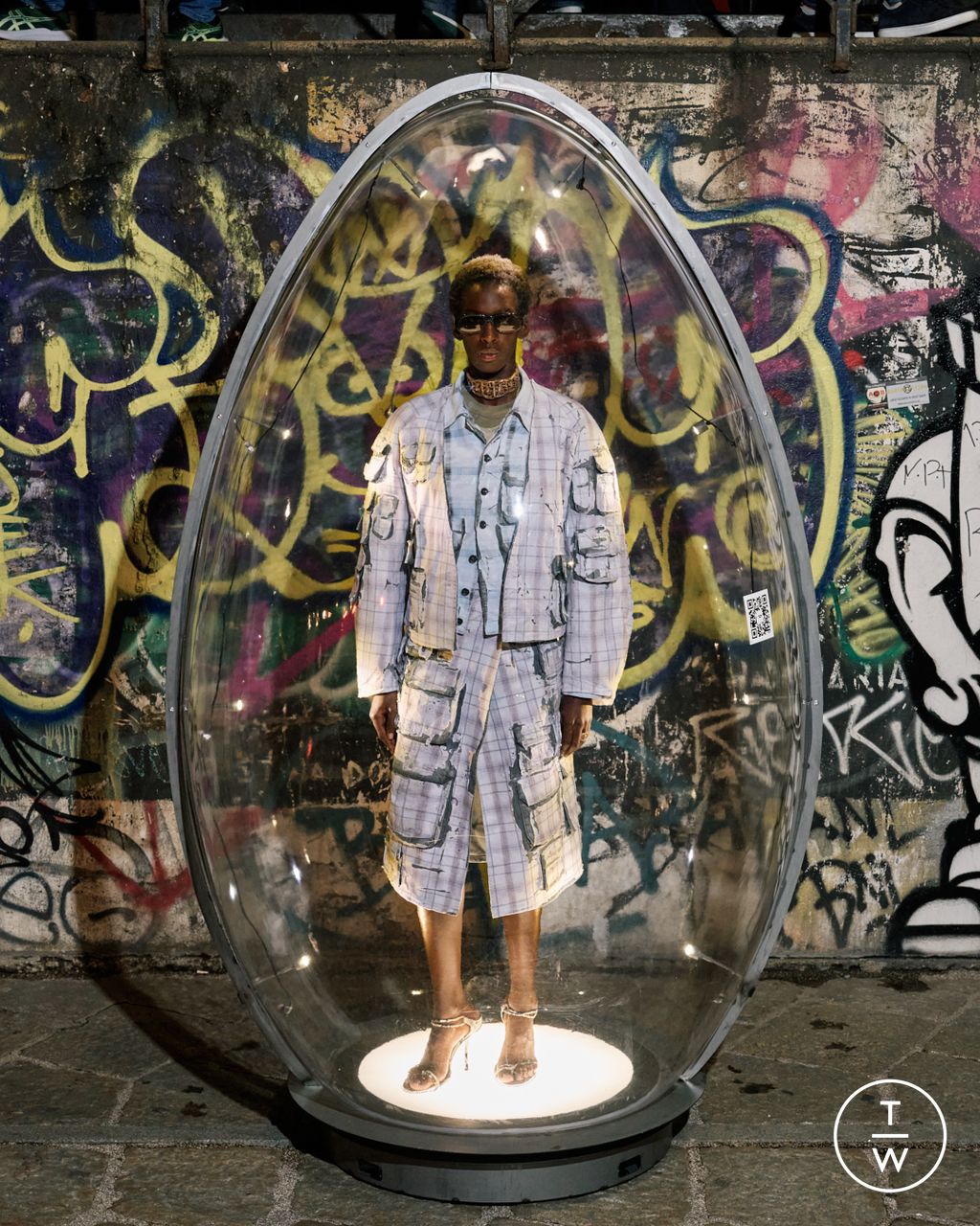 Fashion Week Milan Spring/Summer 2026 look 48 from the DIESEL collection womenswear
