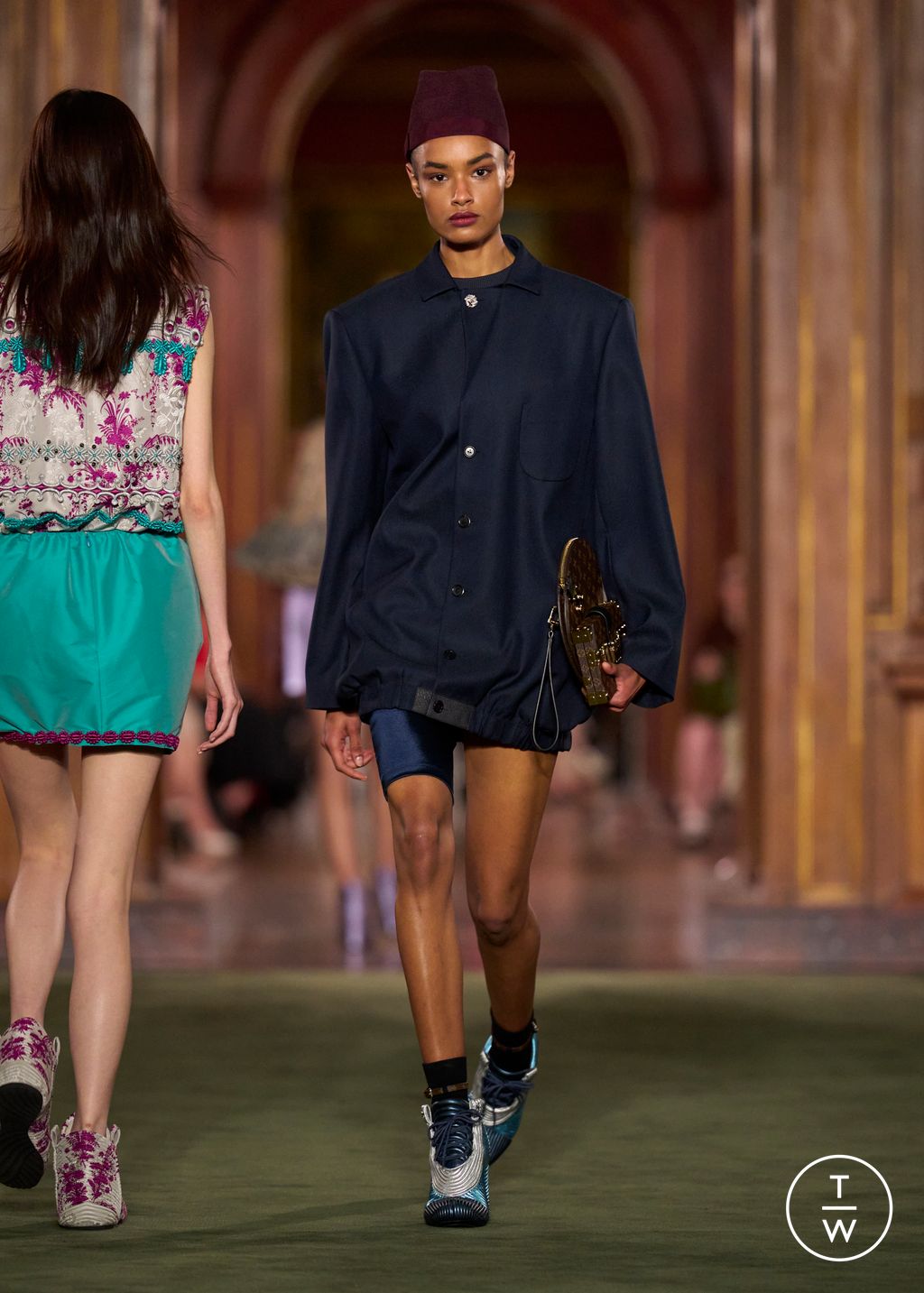 Fashion Week Paris Resort 2027 look 48 from the Louis Vuitton collection womenswear