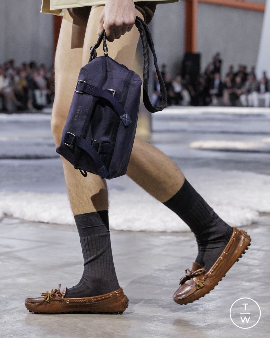 Fashion Week Milan Spring/Summer 2026 look 67 from the Prada collection menswear accessories