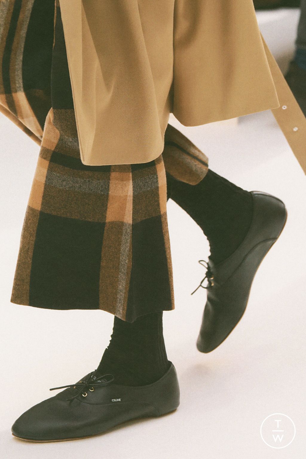 Fashion Week Paris Fall/Winter 2026 look 64 from the Celine collection womenswear accessories