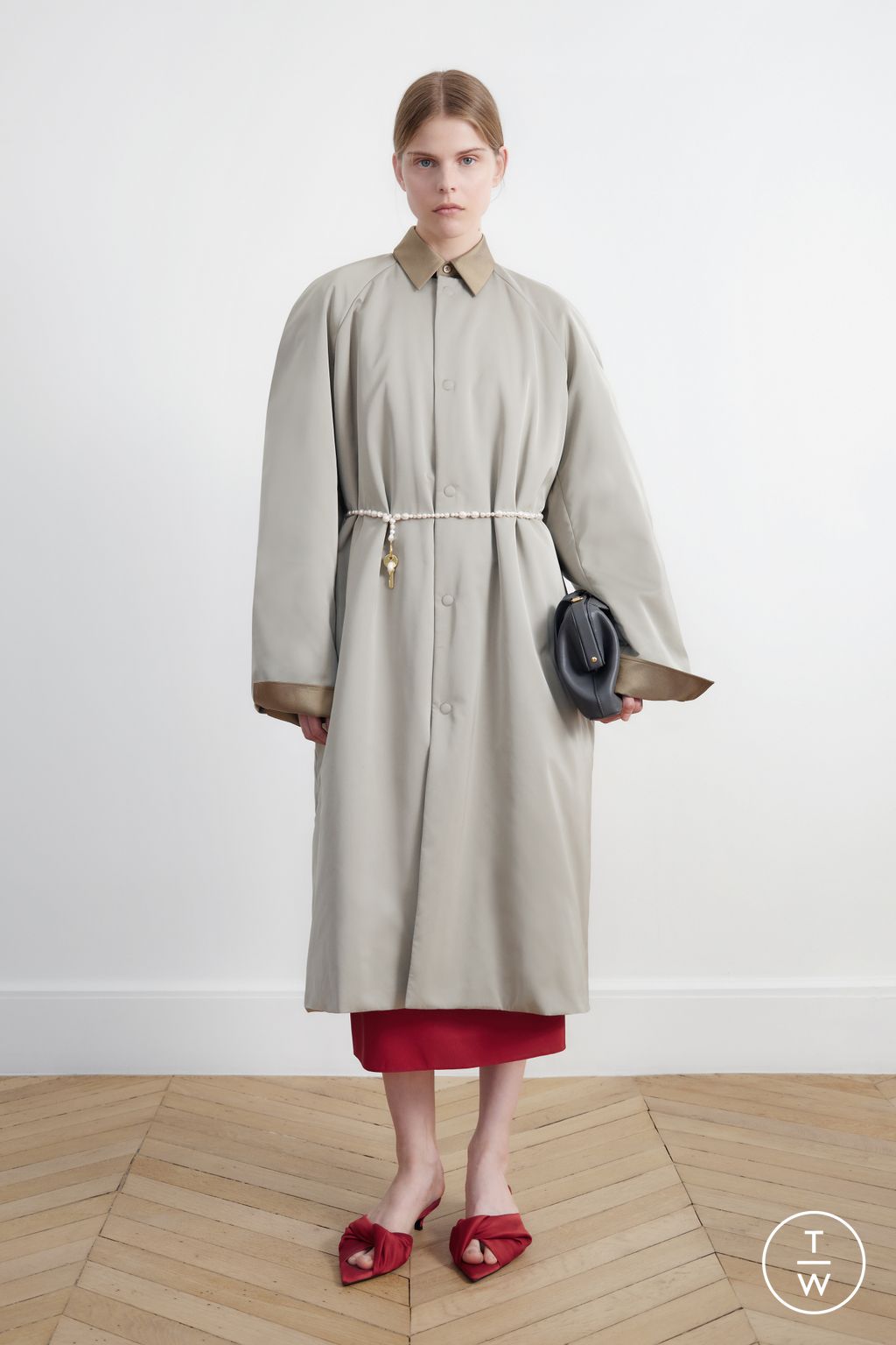 Fashion Week Paris Resort 2026 look 5 de la collection Carven womenswear