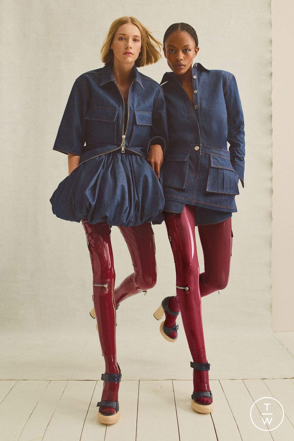 Fashion Week New York Pre-Fall 2023 look 5 de la collection Brandon Maxwell womenswear