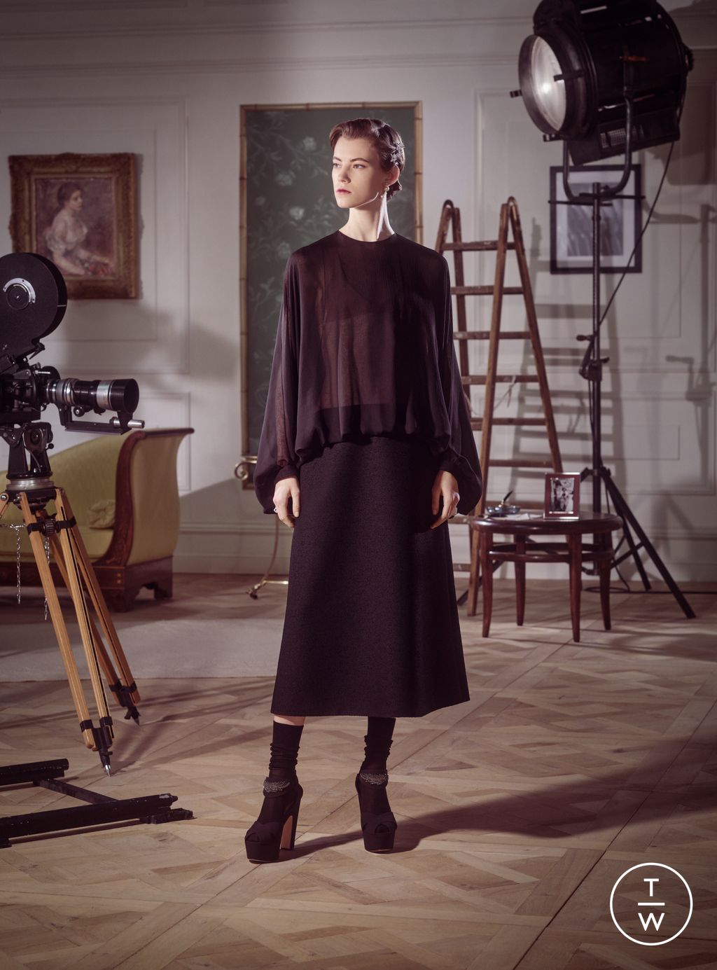 Fashion Week Paris Pre-Fall 2024 look 82 from the Christian Dior collection womenswear